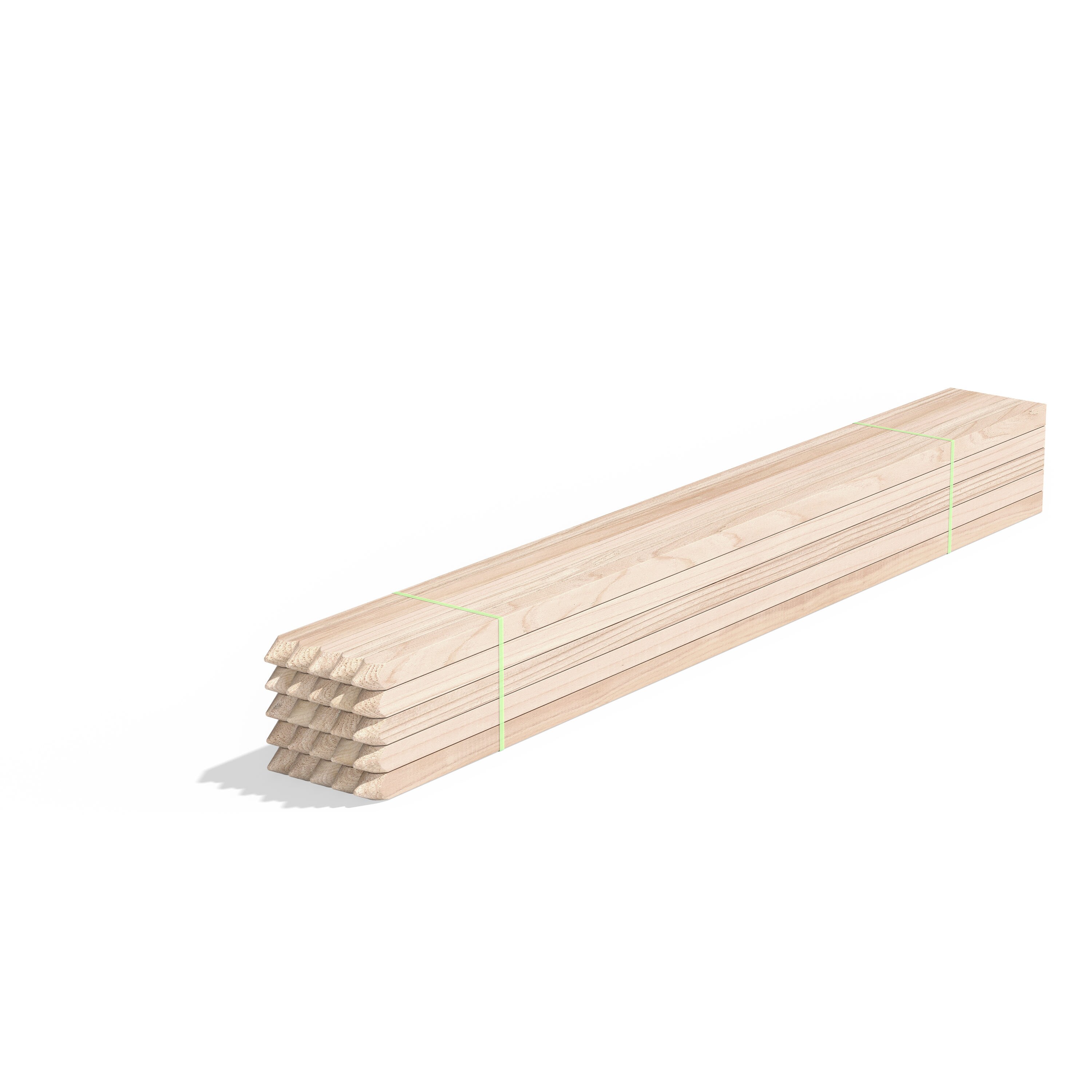 Greenes Fence 25 -Pack 36-Inches Wood Multipurpose Landscape Stake