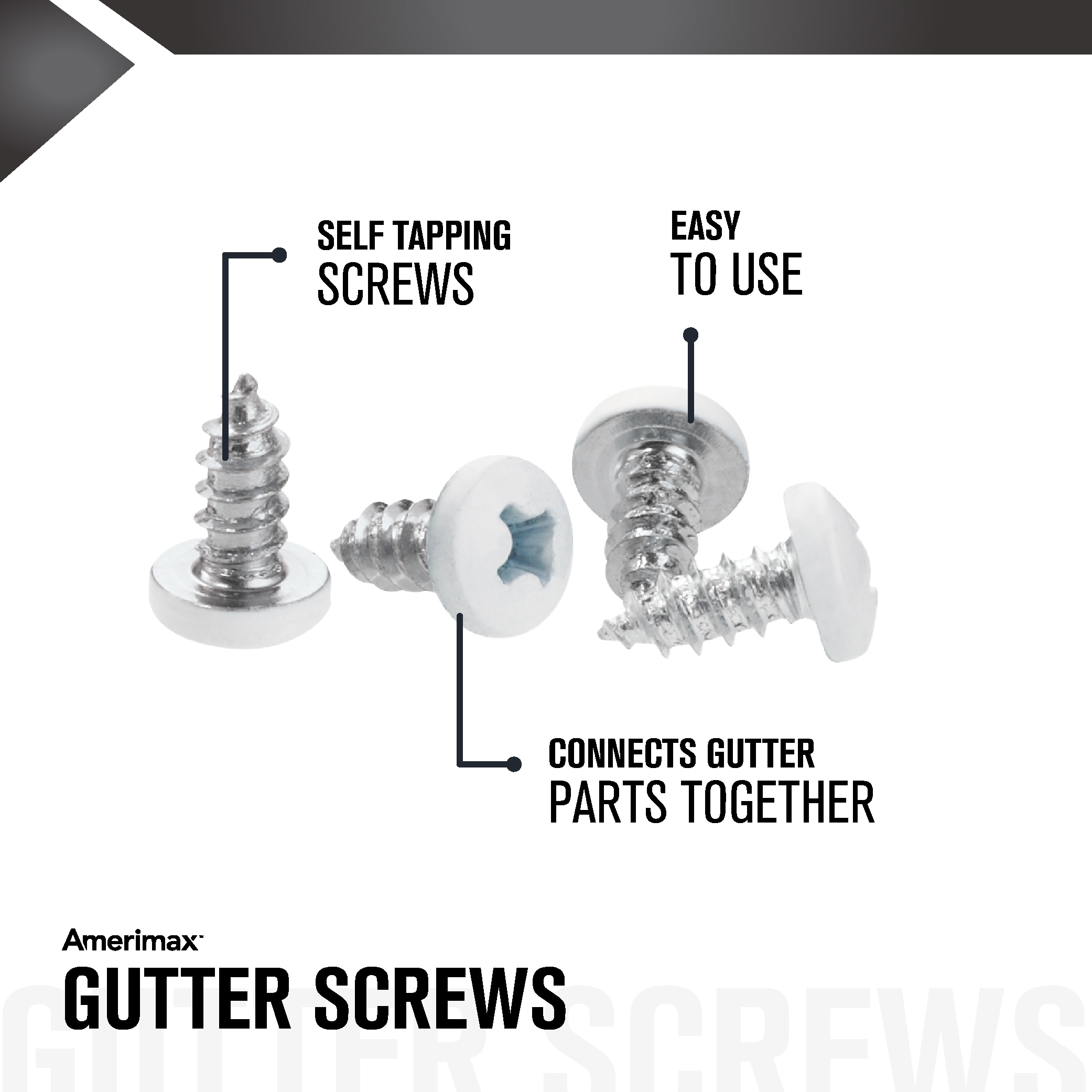Amerimax 85354 Cement-Board-Screws - View #3