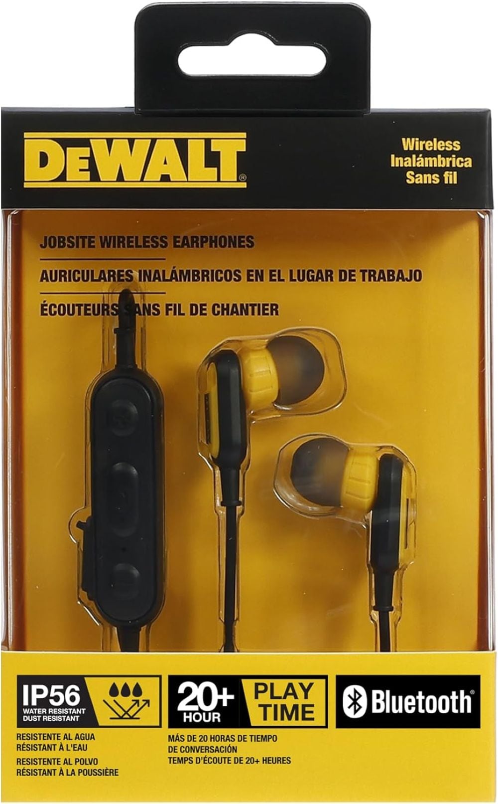 DEWALT Earbud Wireless Noise Canceling Headphones 190 9935 DW2 at