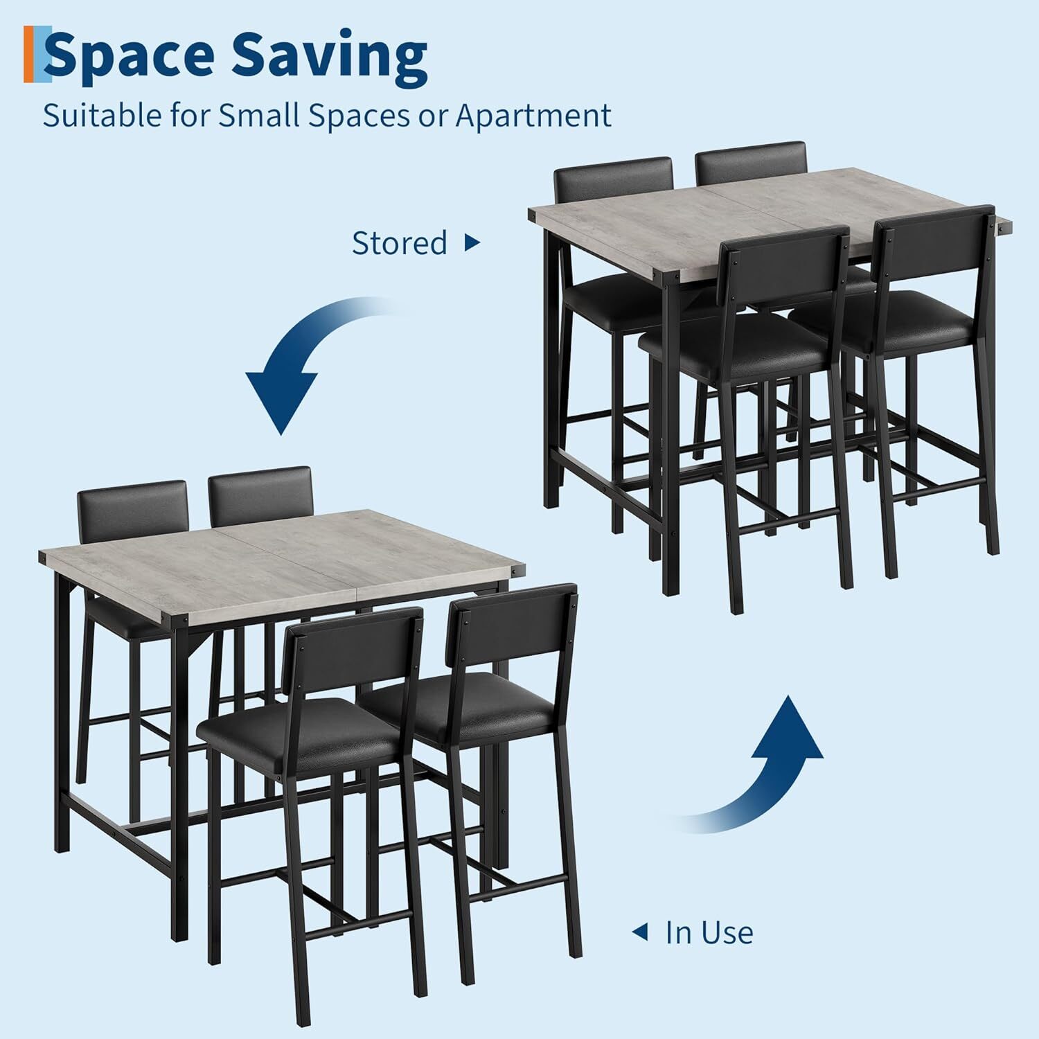 IdealHouse LW-JAS-W98K Dining-Tables - View #3