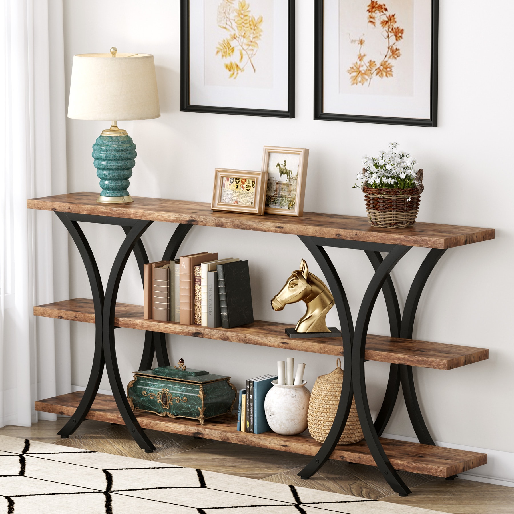 Fnova LWTJ-F1460 Console table Industrial Finished Console table