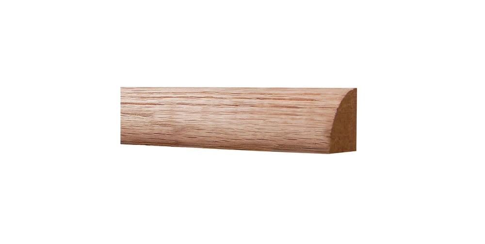 Reliabilt 34 In X 12 Ft Unfinished Oak Quarter Round Moulding At