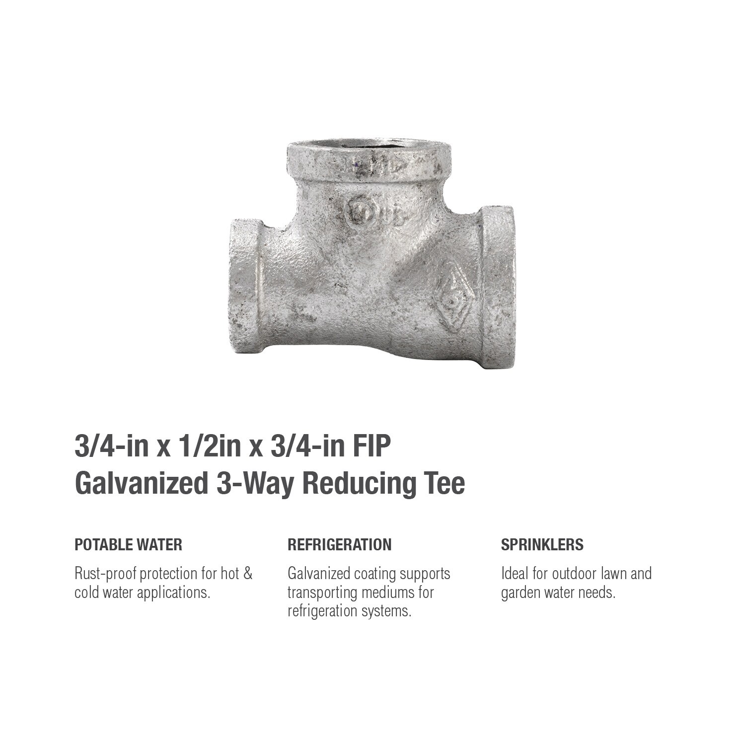 RELIABILT 510-434LW Galvanized-Fittings - View #5