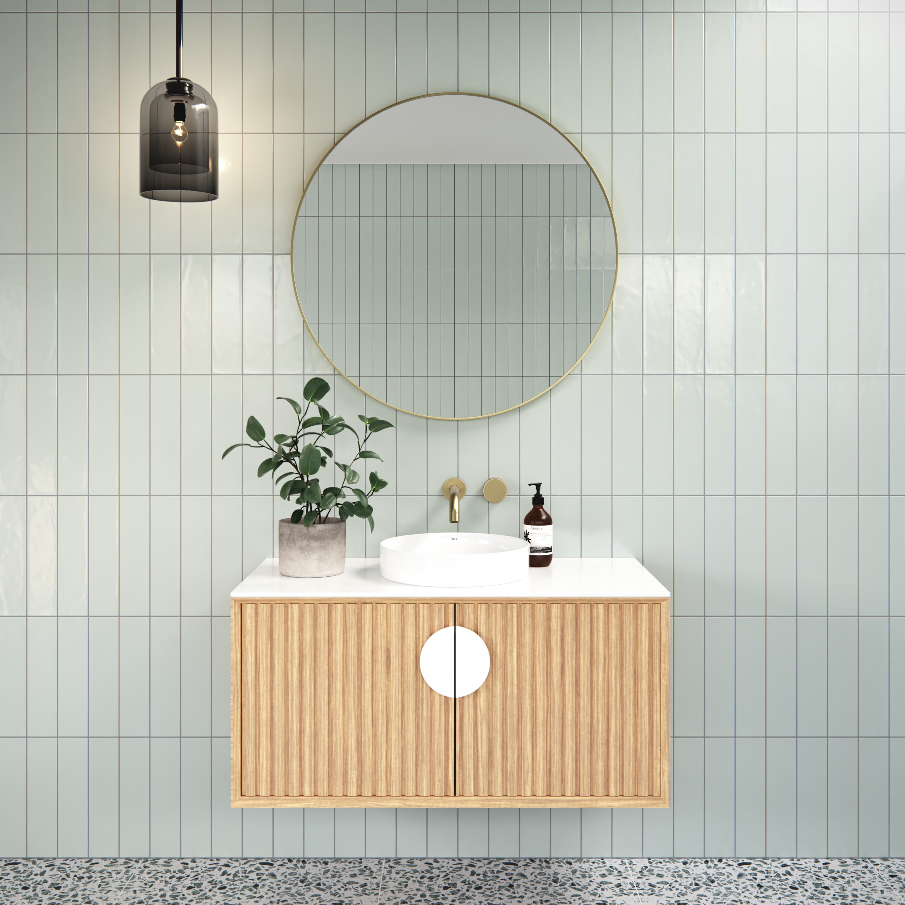 Glass Warehouse MF-R-32-SB Decor-Mirrors - View #2