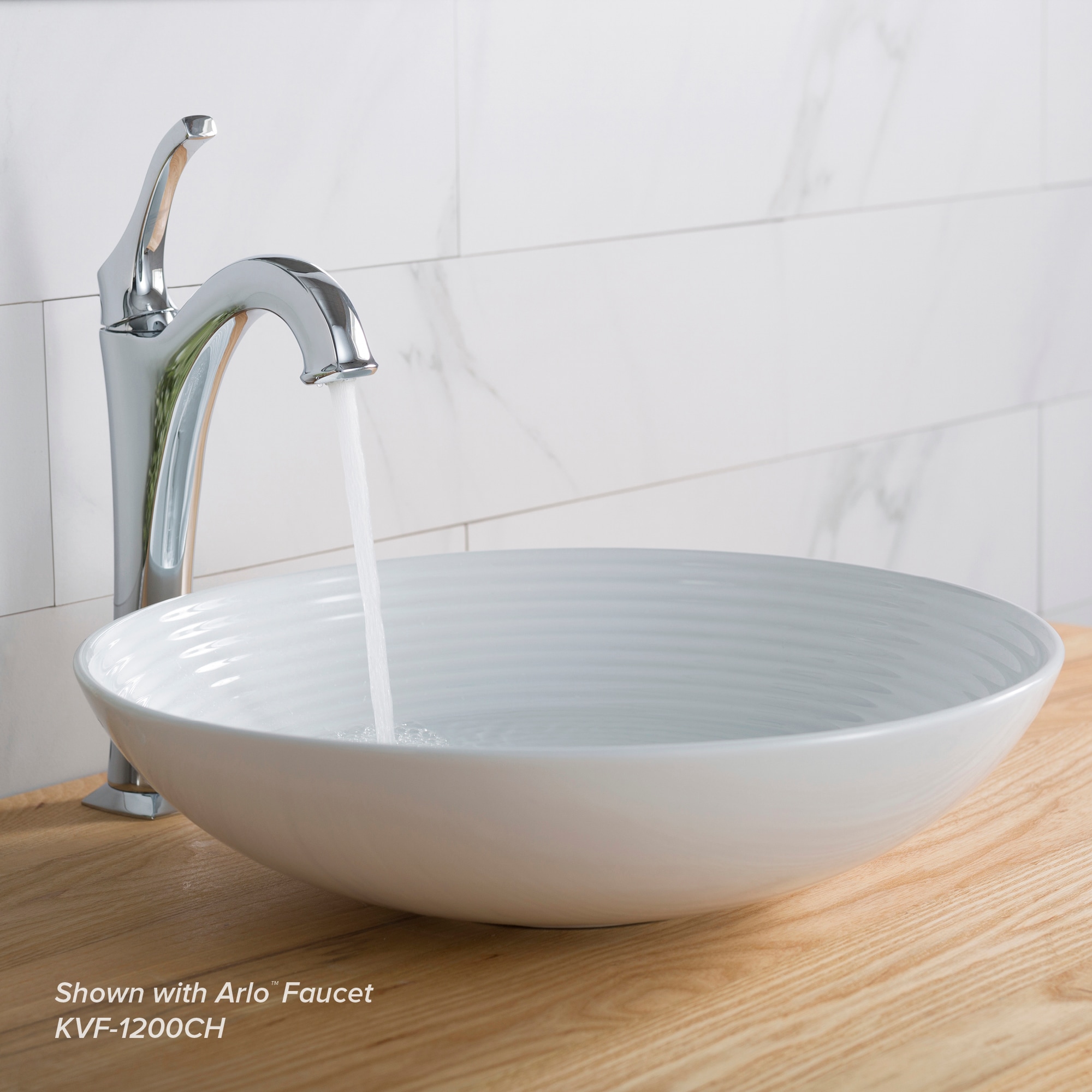 Kraus KCV-203GWH Bath-Sink - View #3