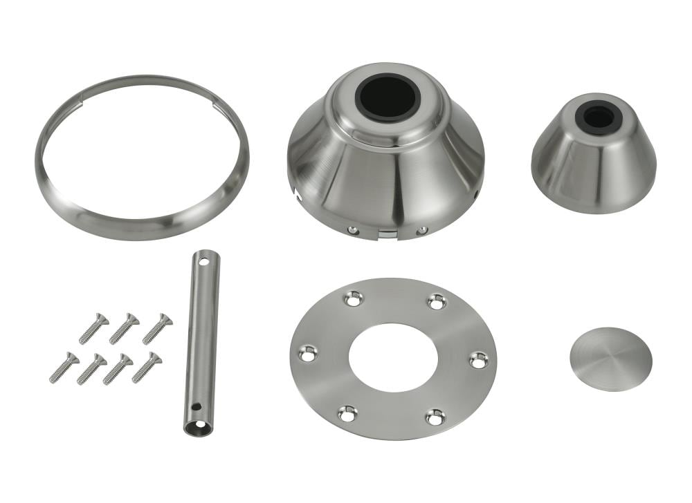 Generation Lighting MCFK-BS Maverick 8.5-in Brushed Steel Steel Indoor Mounting hardware