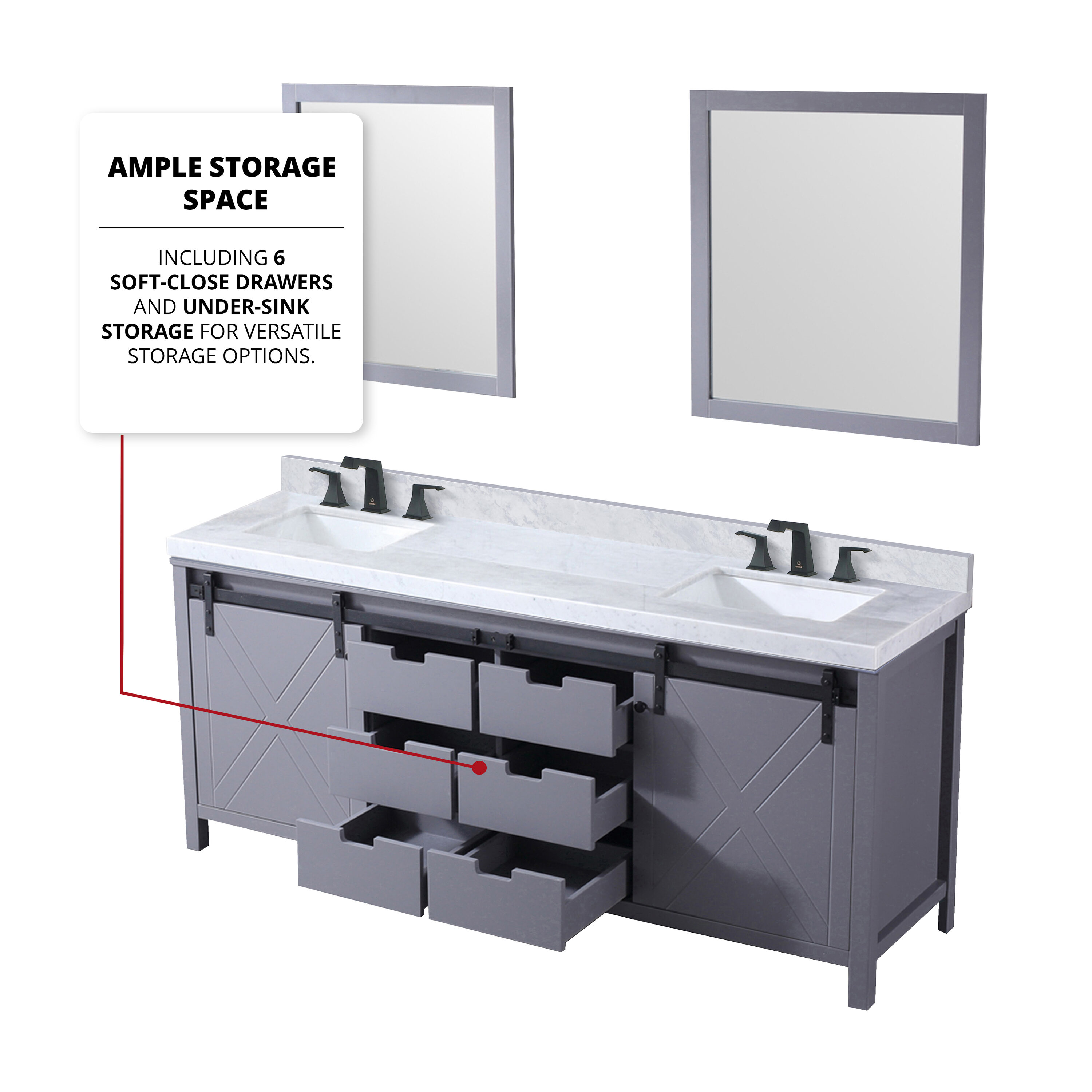 Lexora LM342280DB00M30 vanities - View #8
