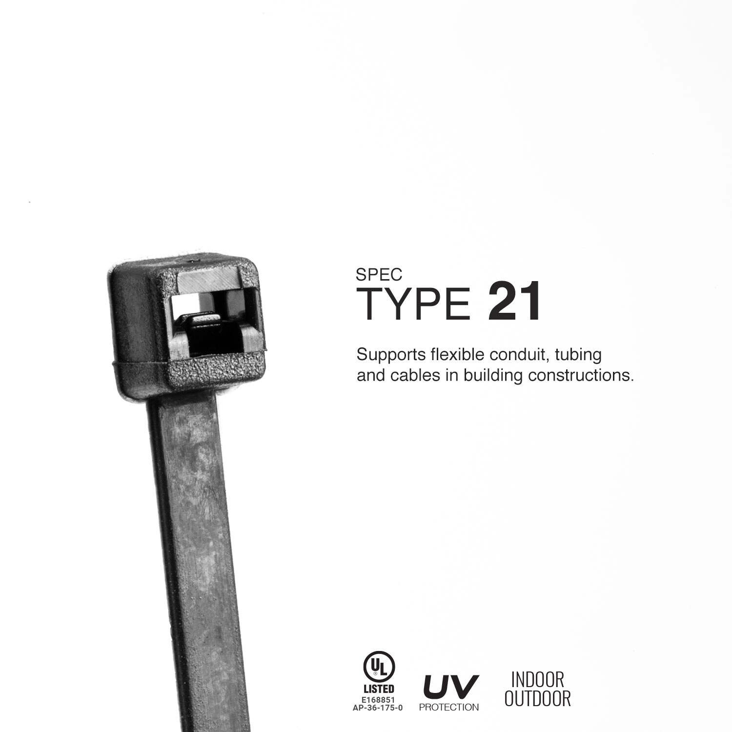 TR Industrial 36-in Nylon Zip Ties Black (50-Pack) in the Cable