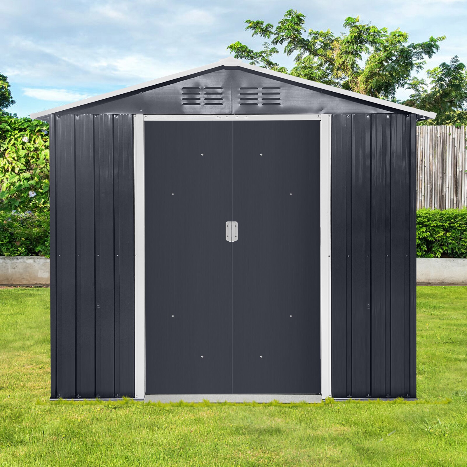 Flynama V-K1350107469 Metal-Storage-Buildings-Sheds - View #7