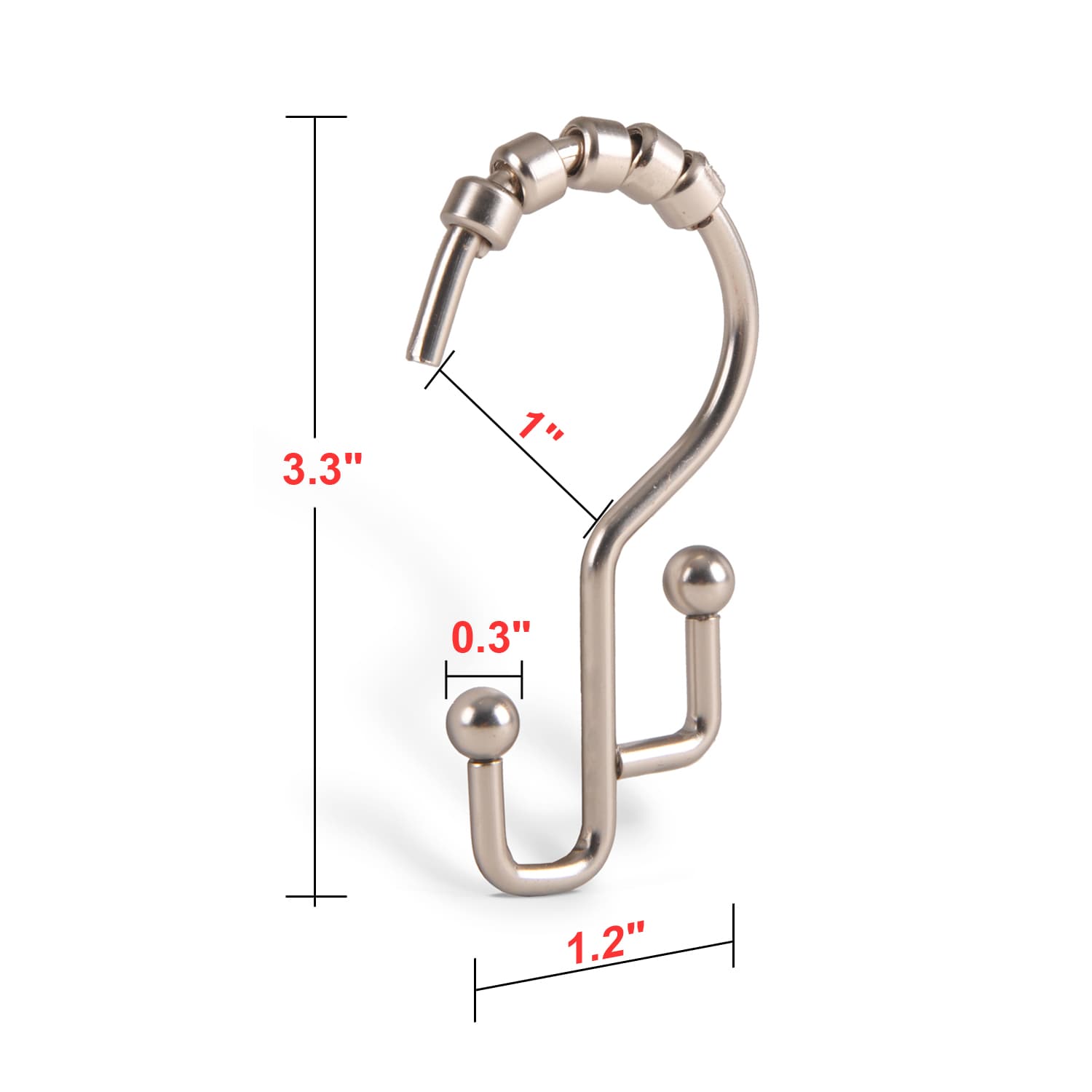 Utopia Alley HK3BN Shower-Rings-Hooks - View #10
