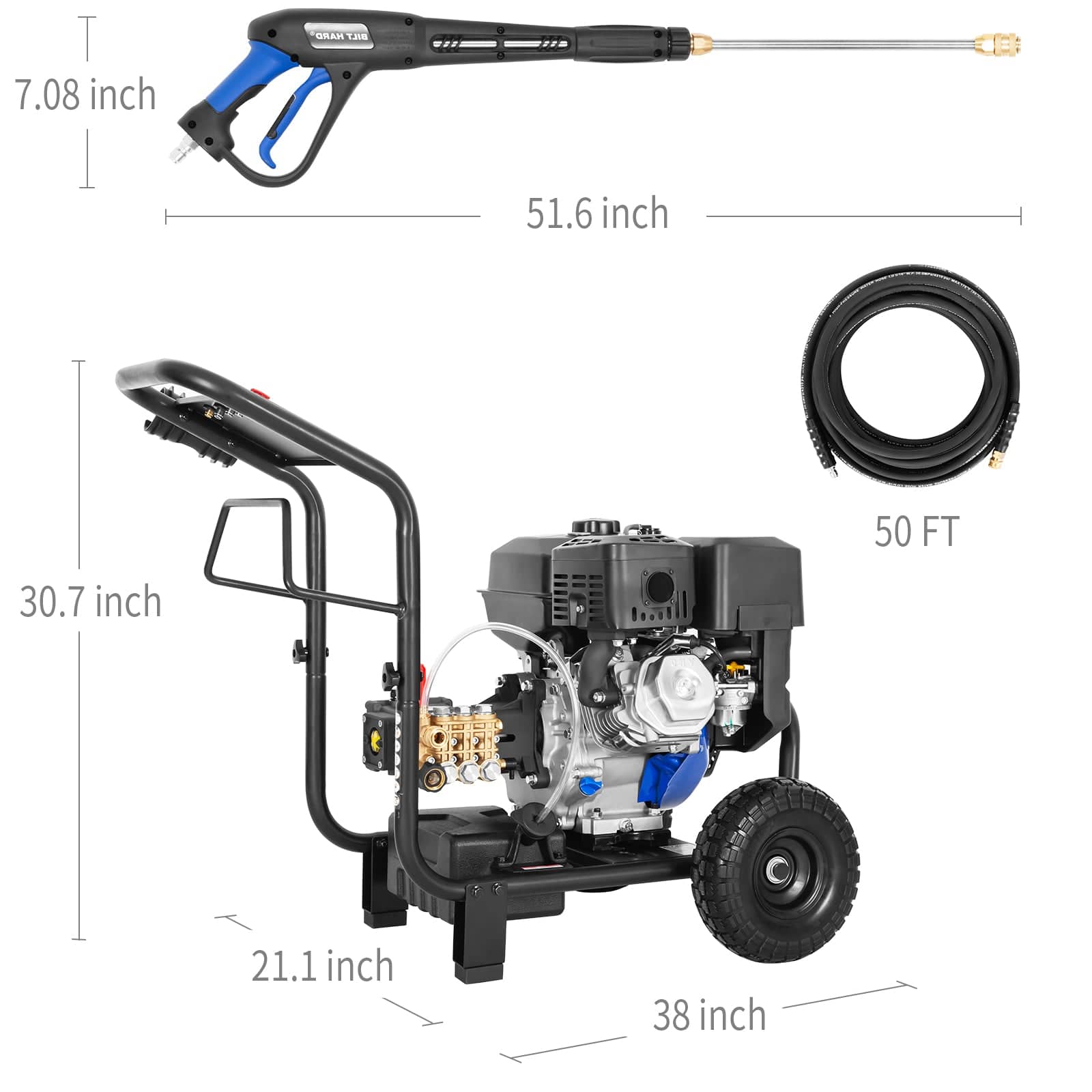 BILT HARD THA-0356 Gas-Pressurewashers - View #5