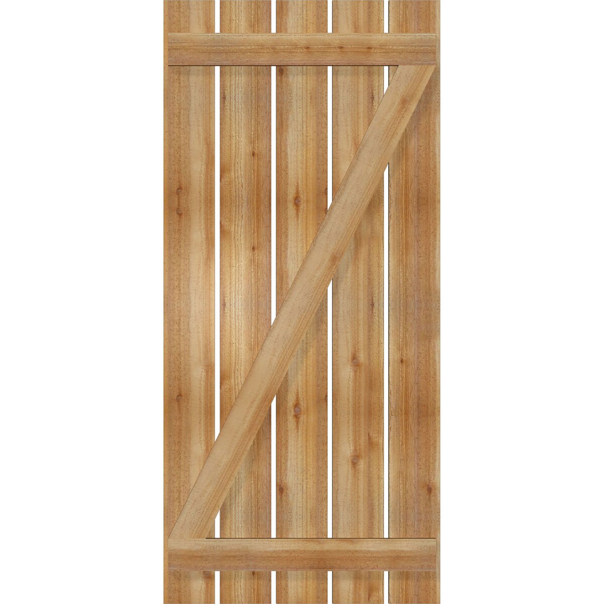 Ekena Millwork RBS06Z29X063RWR Exterior-Shutters - View #5