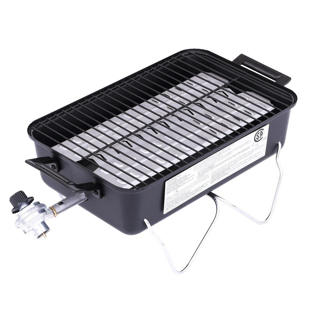 Char Broil 187 Sq in Black Portable Liquid Propane Grill at Lowes