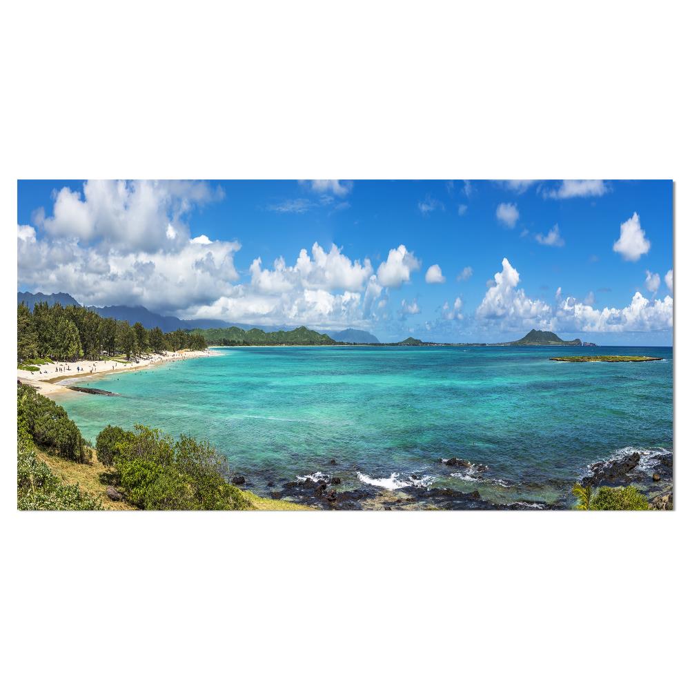 Designart PT18294-32-16 16-Inches H x 32-Inches W Coastal Canvas Print