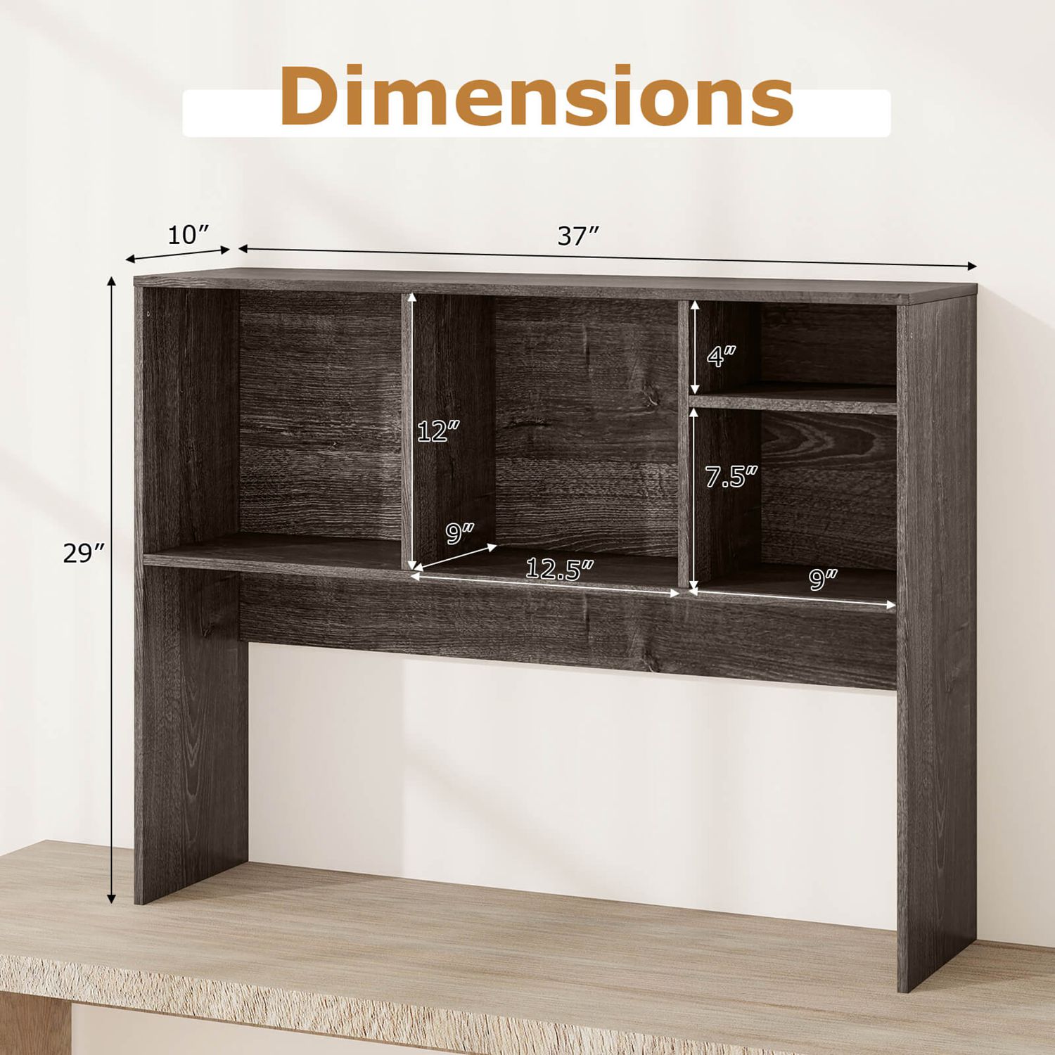 Costway CSHY004737 Desktop-Organizers - View #3