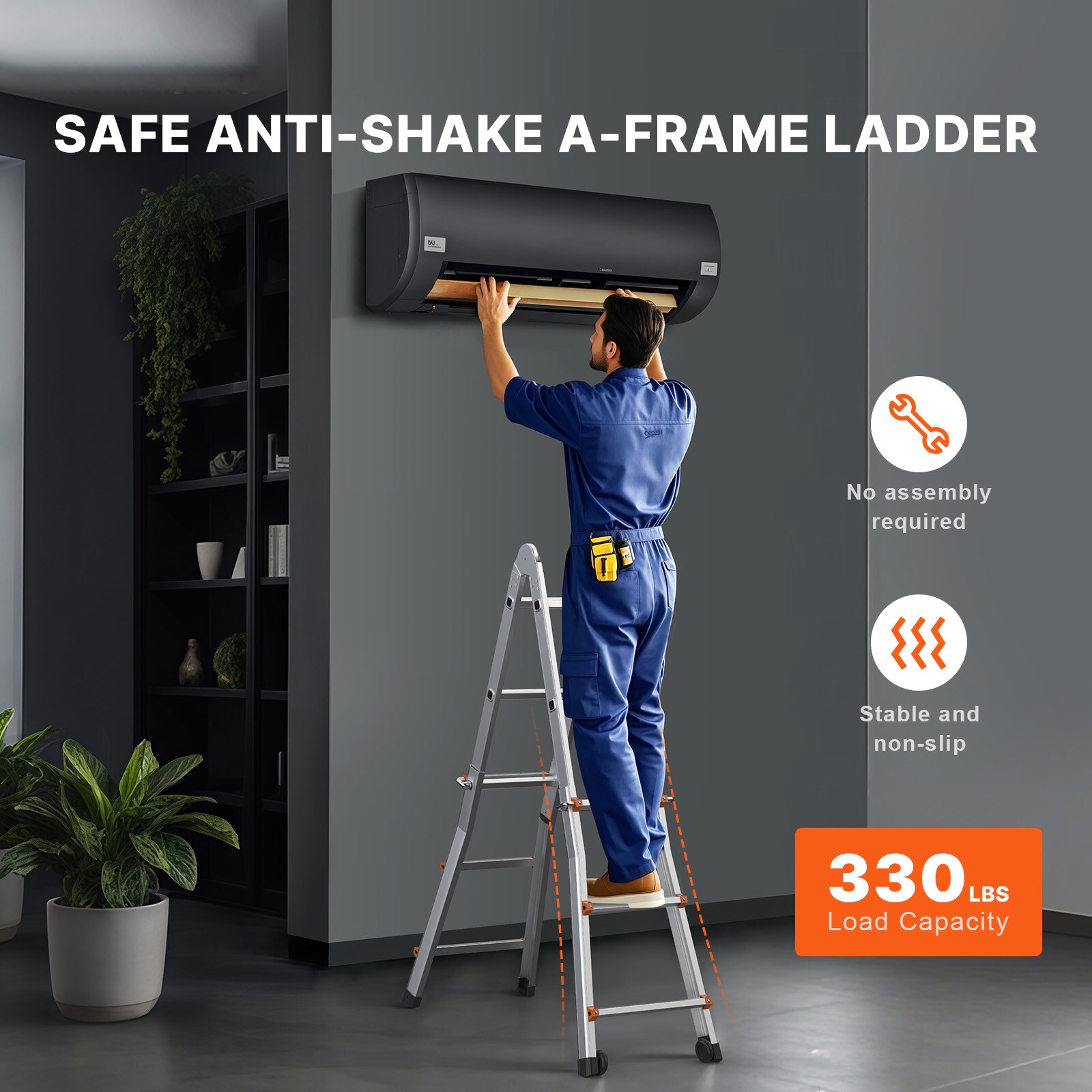 VEVOR SCDGNAZXYST306091V0 Step-Ladders - View #3