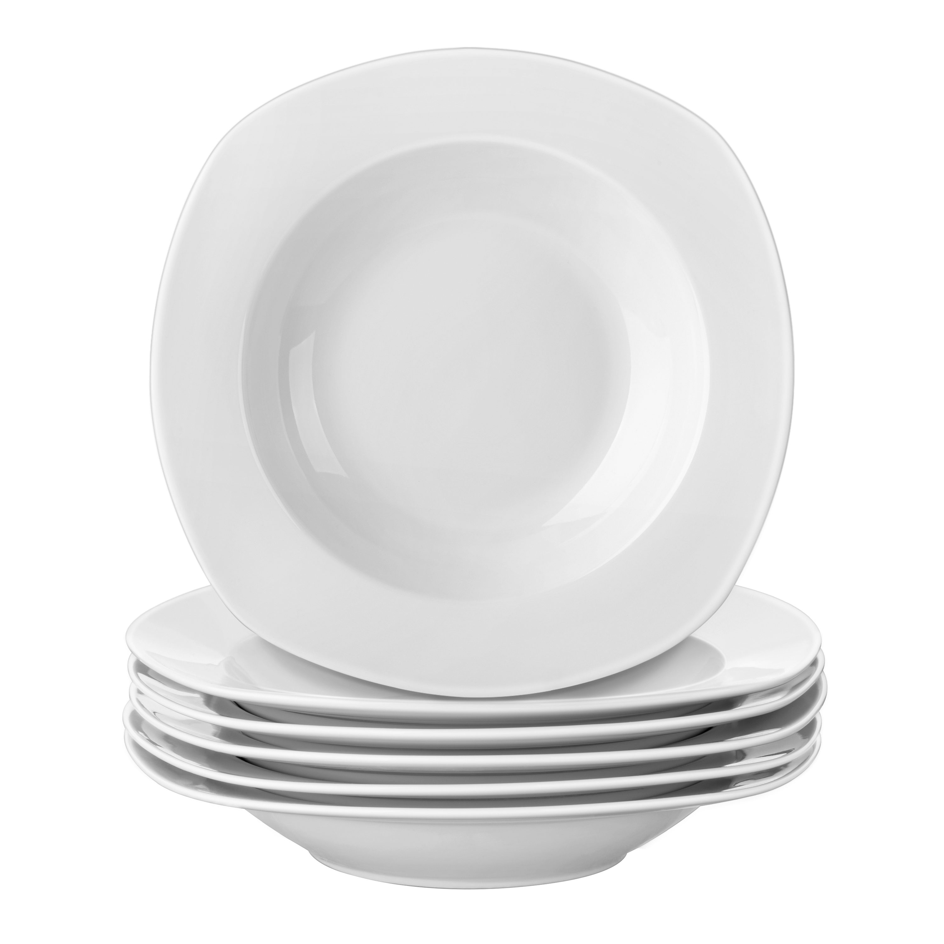MALACASA ELISA-6SP 6 -Piece Porcelain Dinnerware