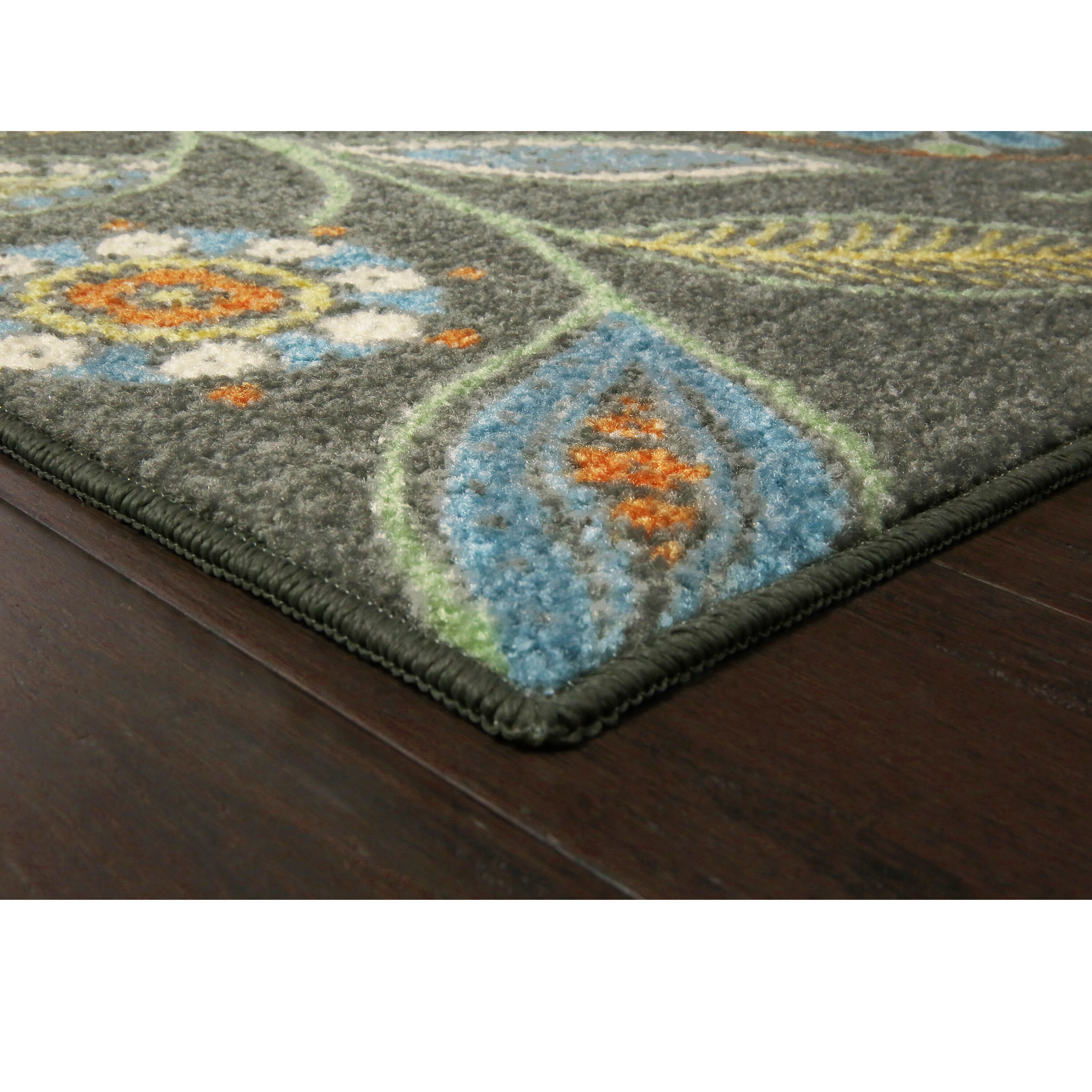 Maples Rugs 2 X 6 (ft) Indoor Floral/Botanical Farmhouse/Cottage