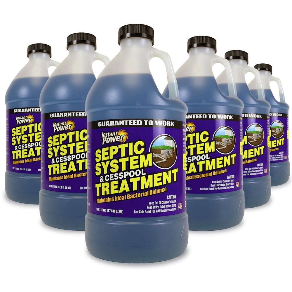 Instant Power Septic System Treatment 67.6oz Liquid Cleaner Breaks