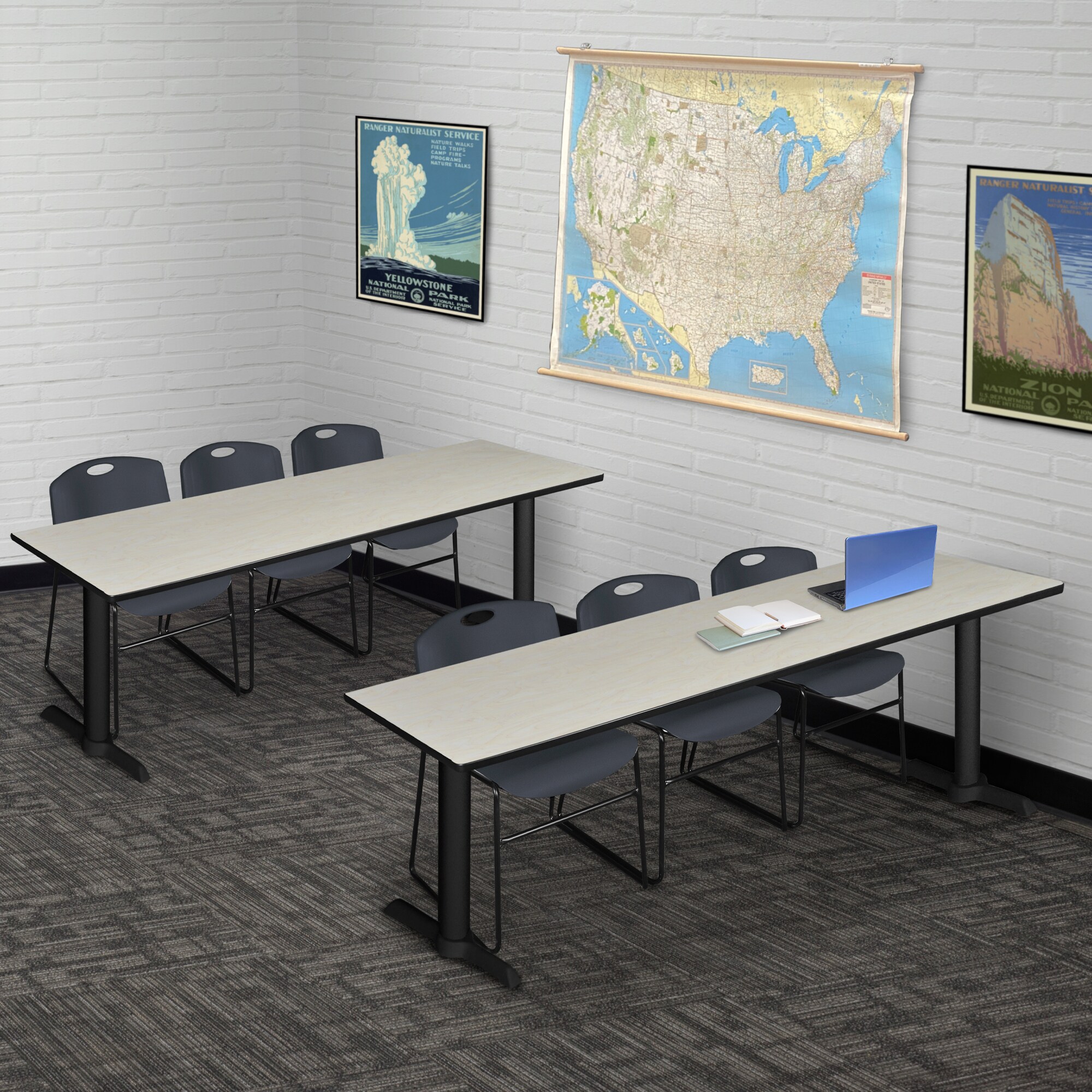 Regency MTRCT8424PL44BK Office-Tables - View #9