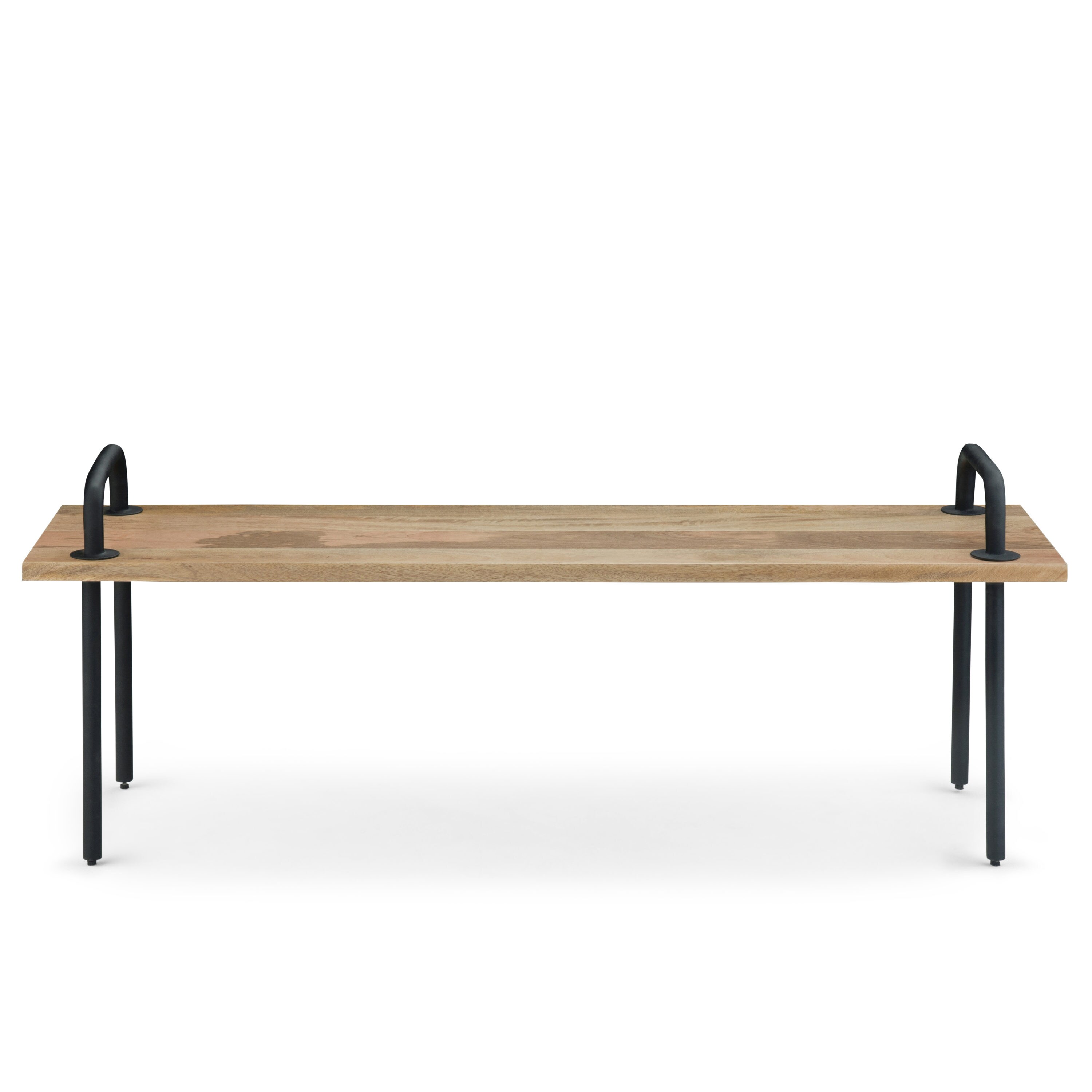 Simpli Home AXCBRKBEN bench - View #2