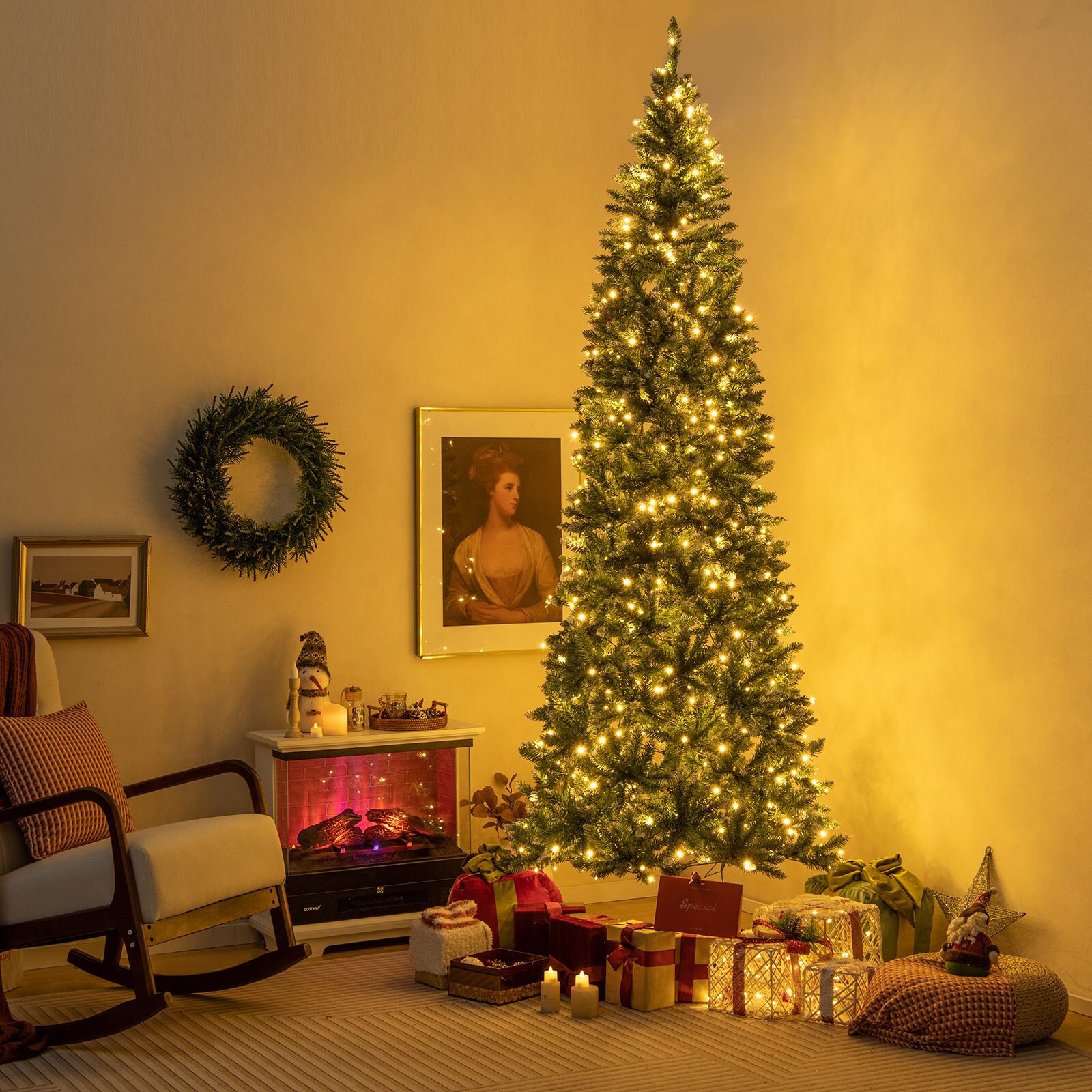 WELLFOR CM-HWY-23719 Artificial-Christmas-Trees - View #10