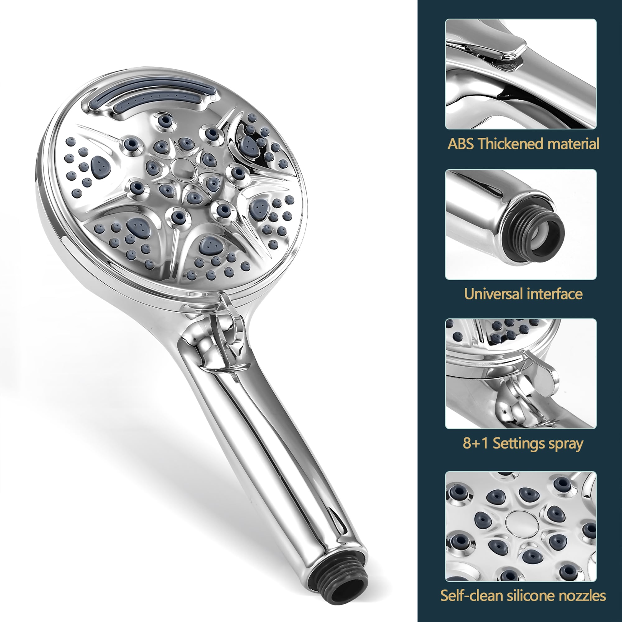 FORIOUS LL60003CH Fixed-Showerhead - View #3