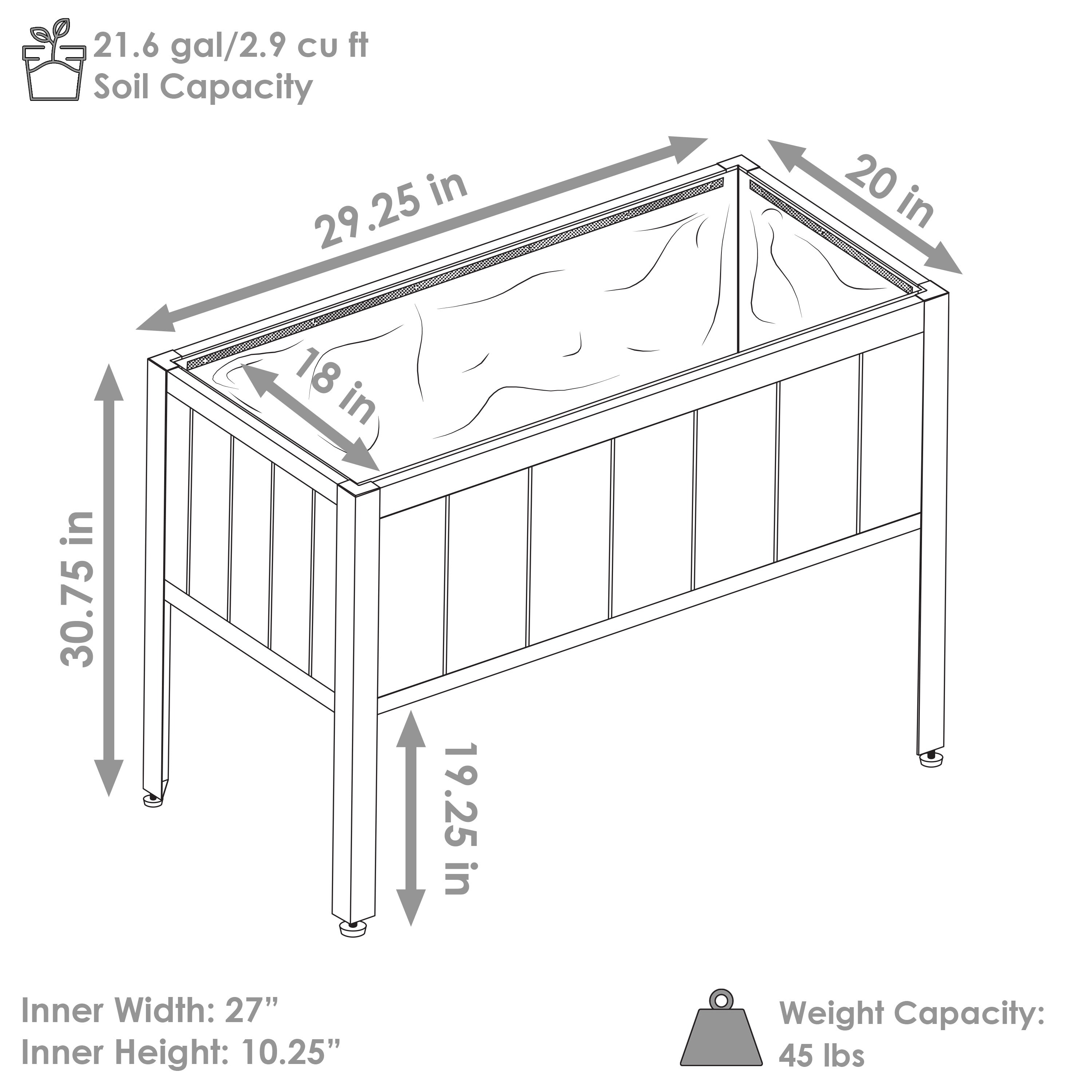 Sunnydaze Decor NPH-465 Raised-Garden-Beds - View #3