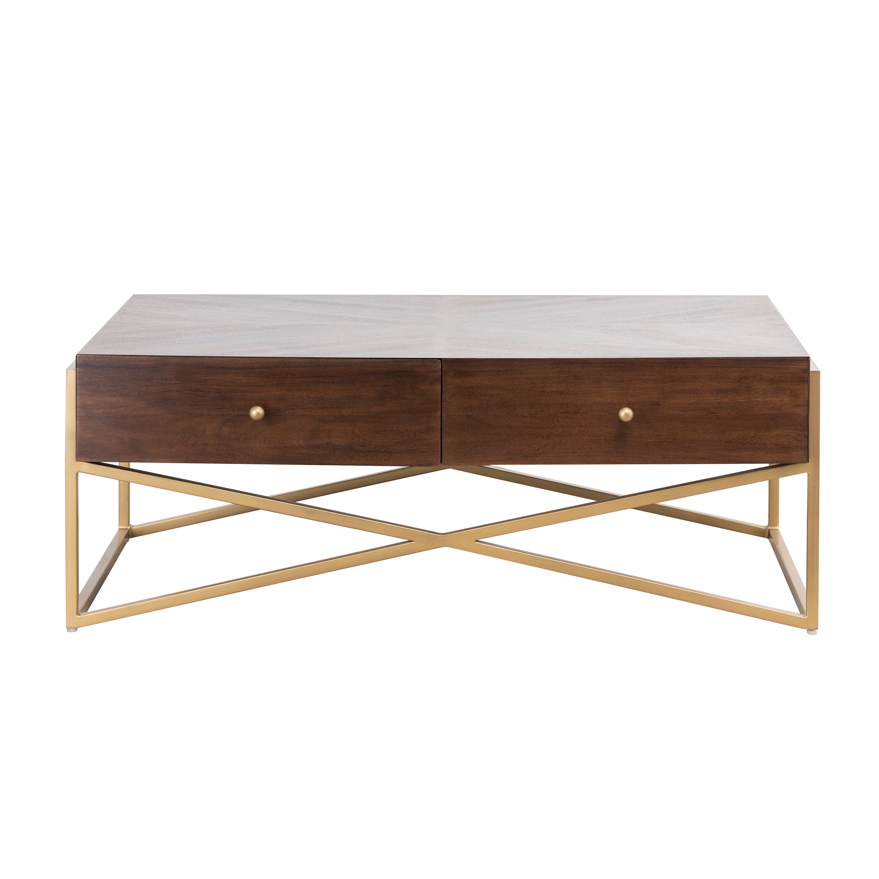 Westmore by ELK Lighting LW-221104310 Willmar Brown Modern Coffee Table with Storage