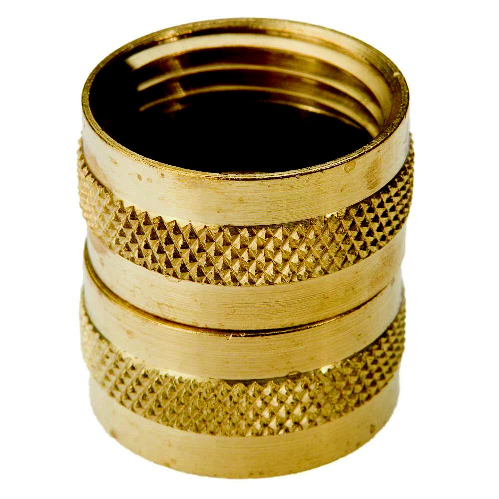 Watts 3/4-in x 3/4-in Threaded Female Hose x Female Hose Adapter Fitting at