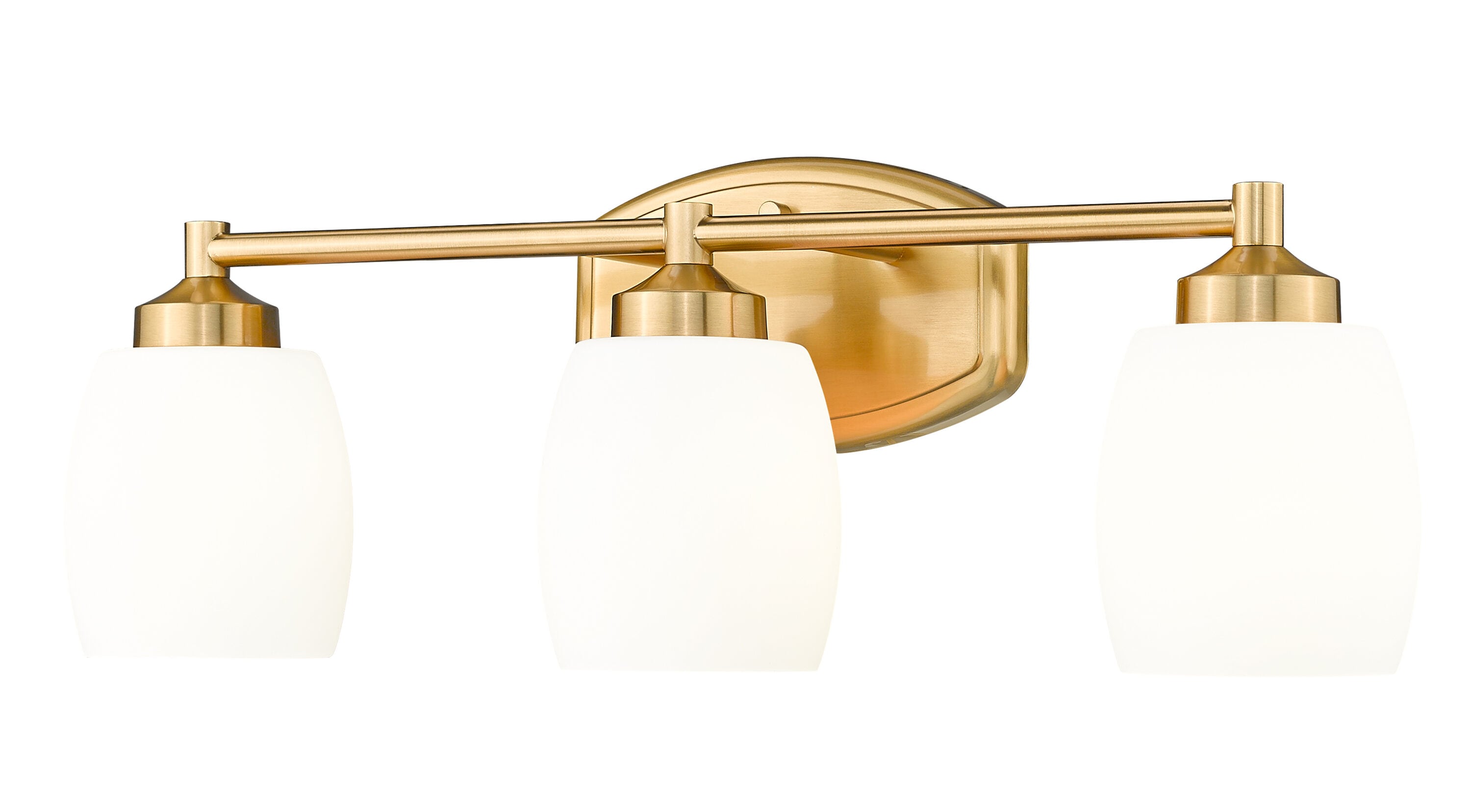 Z-Lite 745-3V-LG Kendrick 23-in 3 -Light Gold Modern/contemporary Vanity light