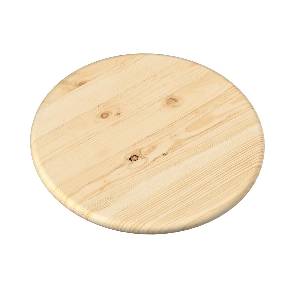 Good Wood Round w/ Handle Pine 11.25x8.75x.75