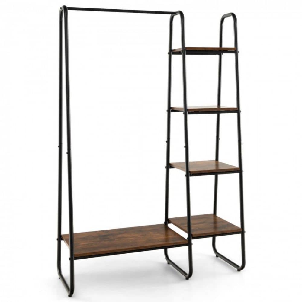 LIVIZA INS-66162BK Black Steel Clothing rack