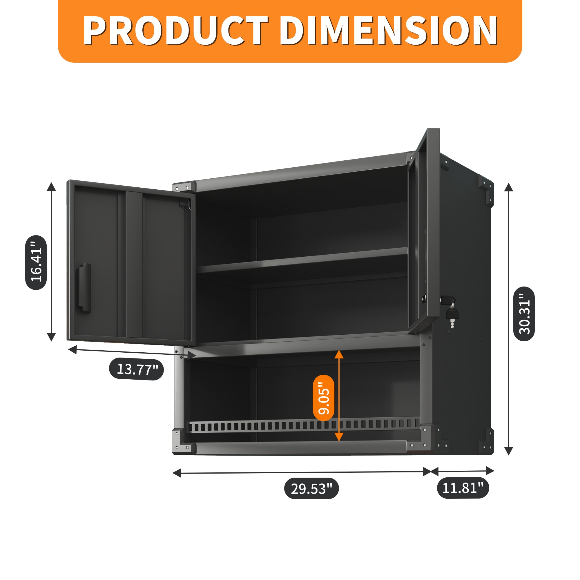 LOVMOR SF-R-T2398P236599 Utility-Storage-Cabinets - View #2