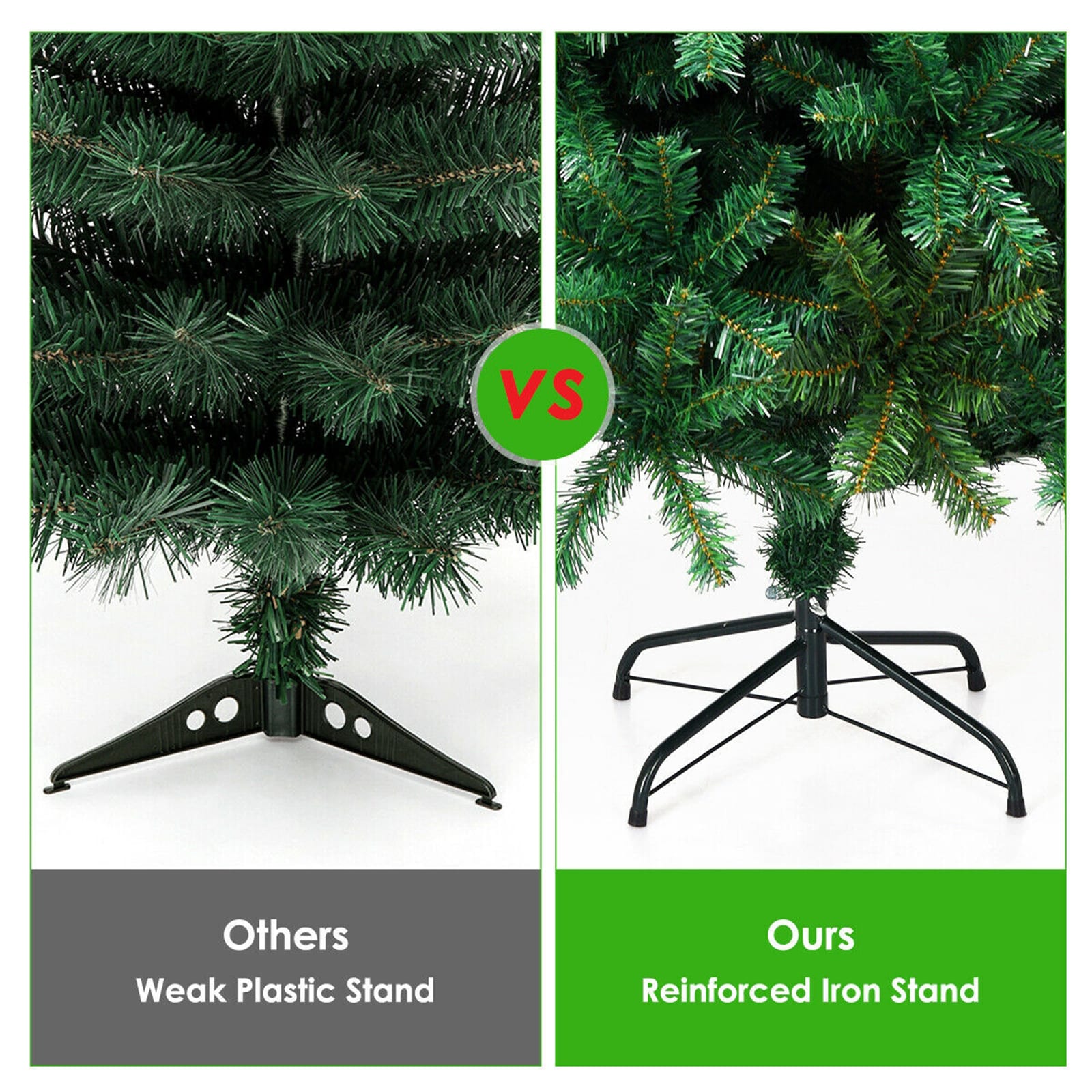 Forclover HYC-CM3221US Artificial-Christmas-Trees - View #4