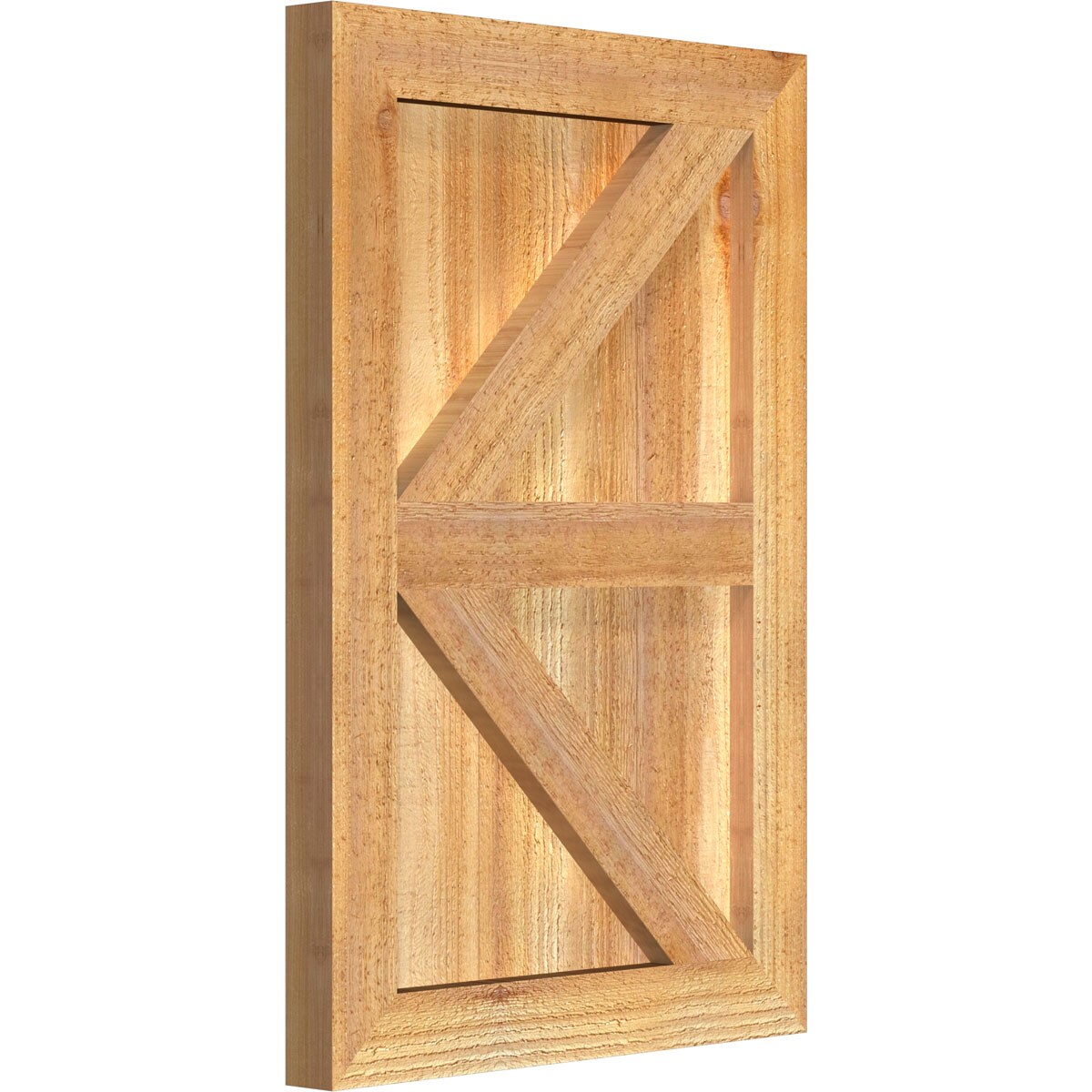 Ekena Millwork RBF06Z16X024RWR Exterior-Shutters - View #2