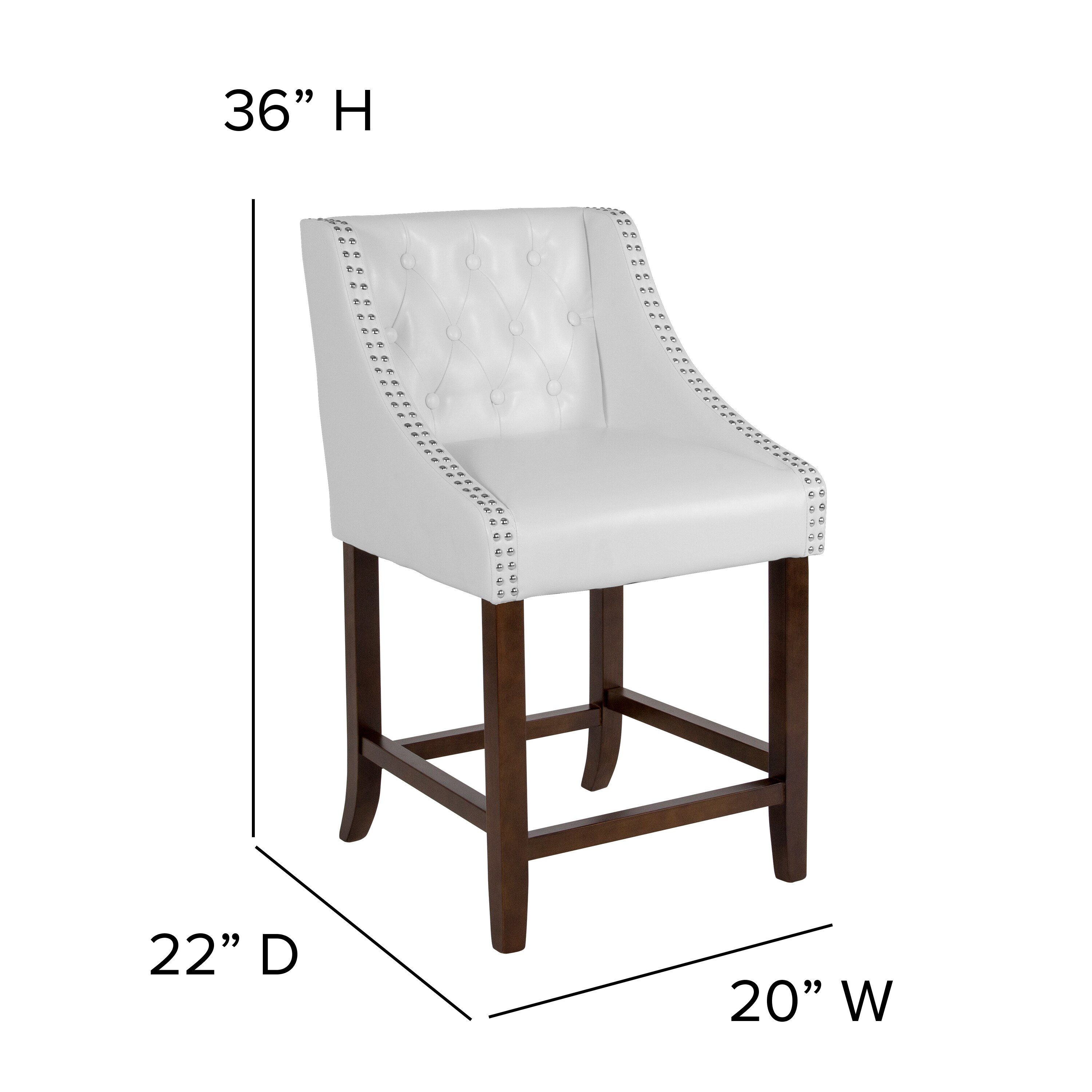 Walnut Wood and White Leather Swivel Saddle Stool, 32"