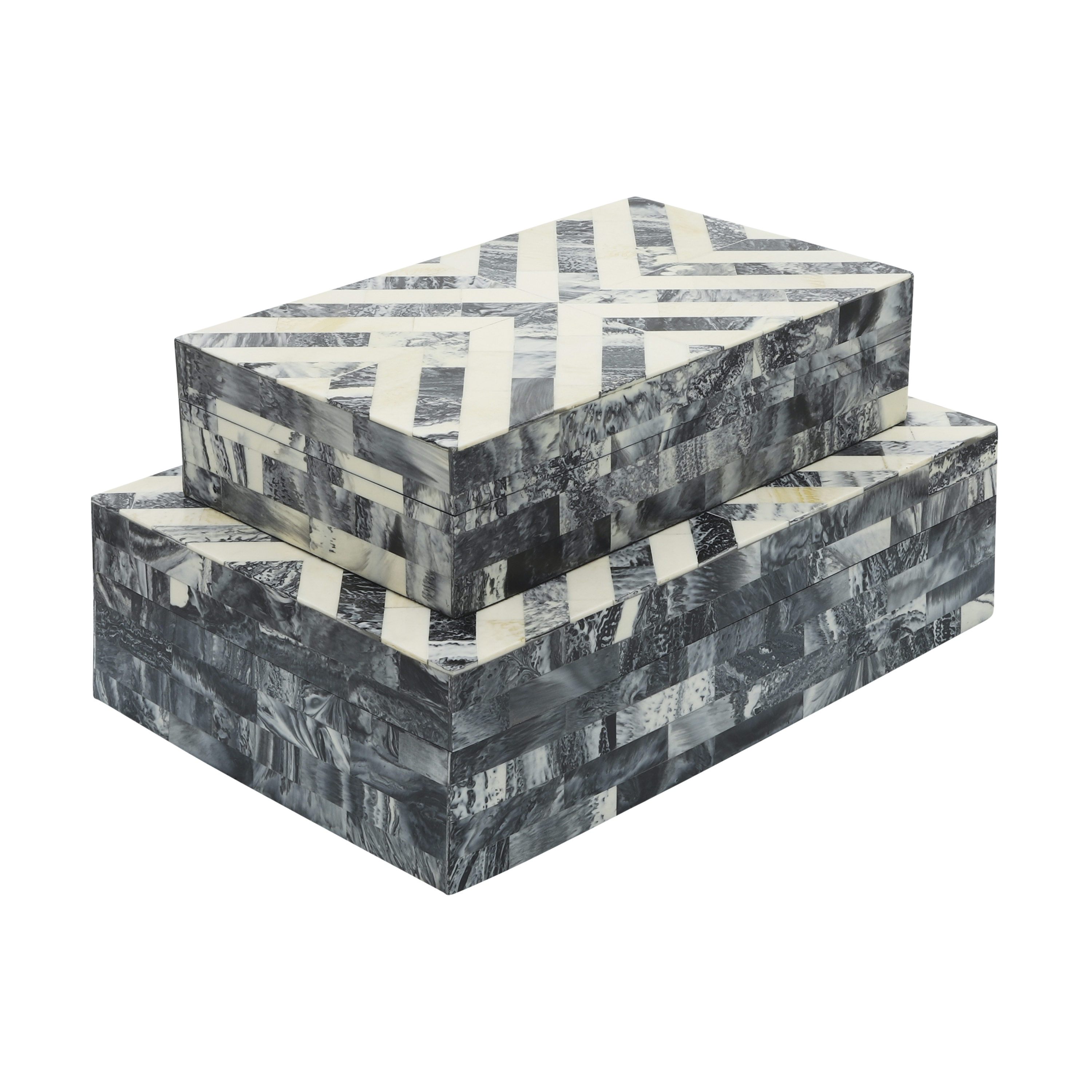Sagebrook Home 16144 Black Polyresin Modern Figurine