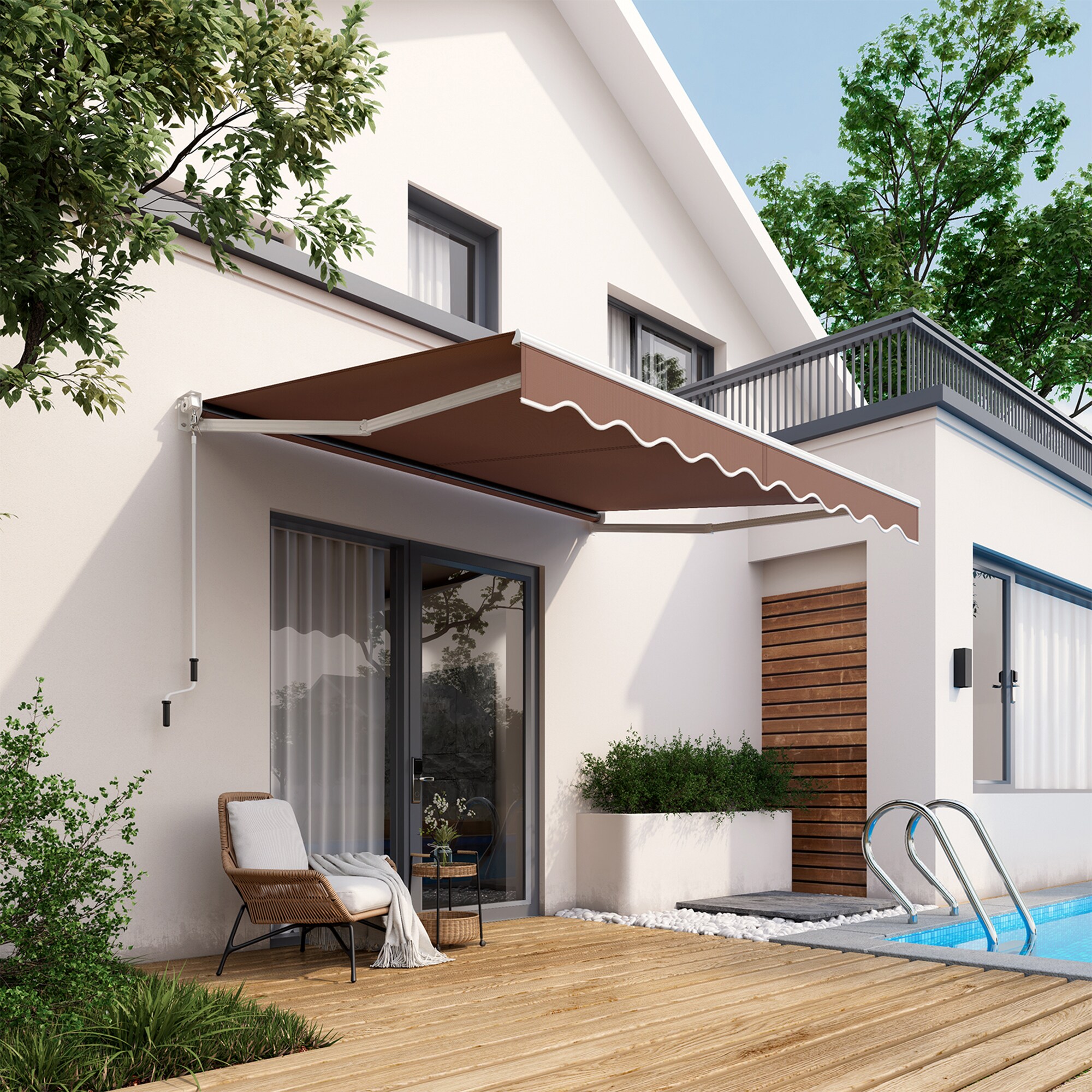 Costway OP70367CF awnings - View #5