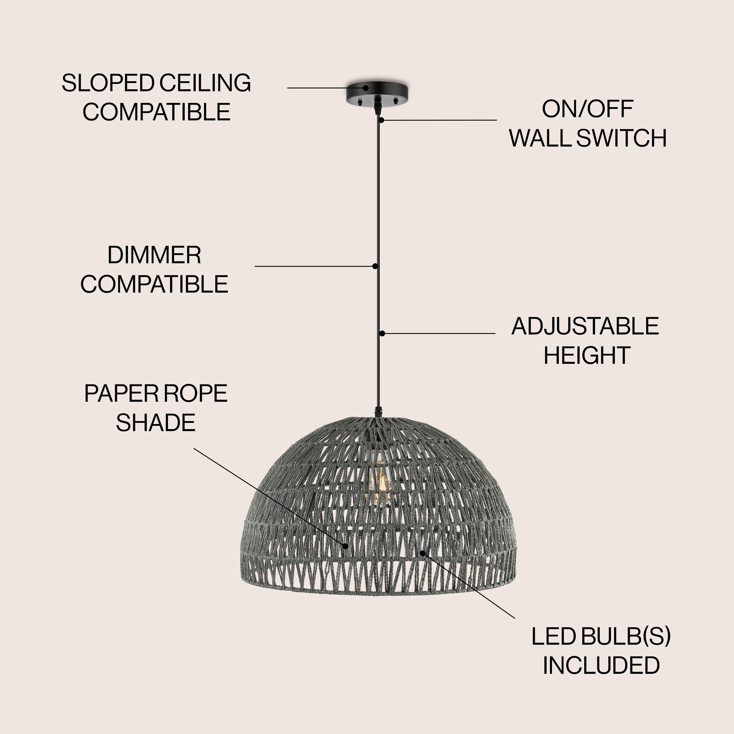 JONATHAN  Y JYL6504D Pendant-Lights - View #3