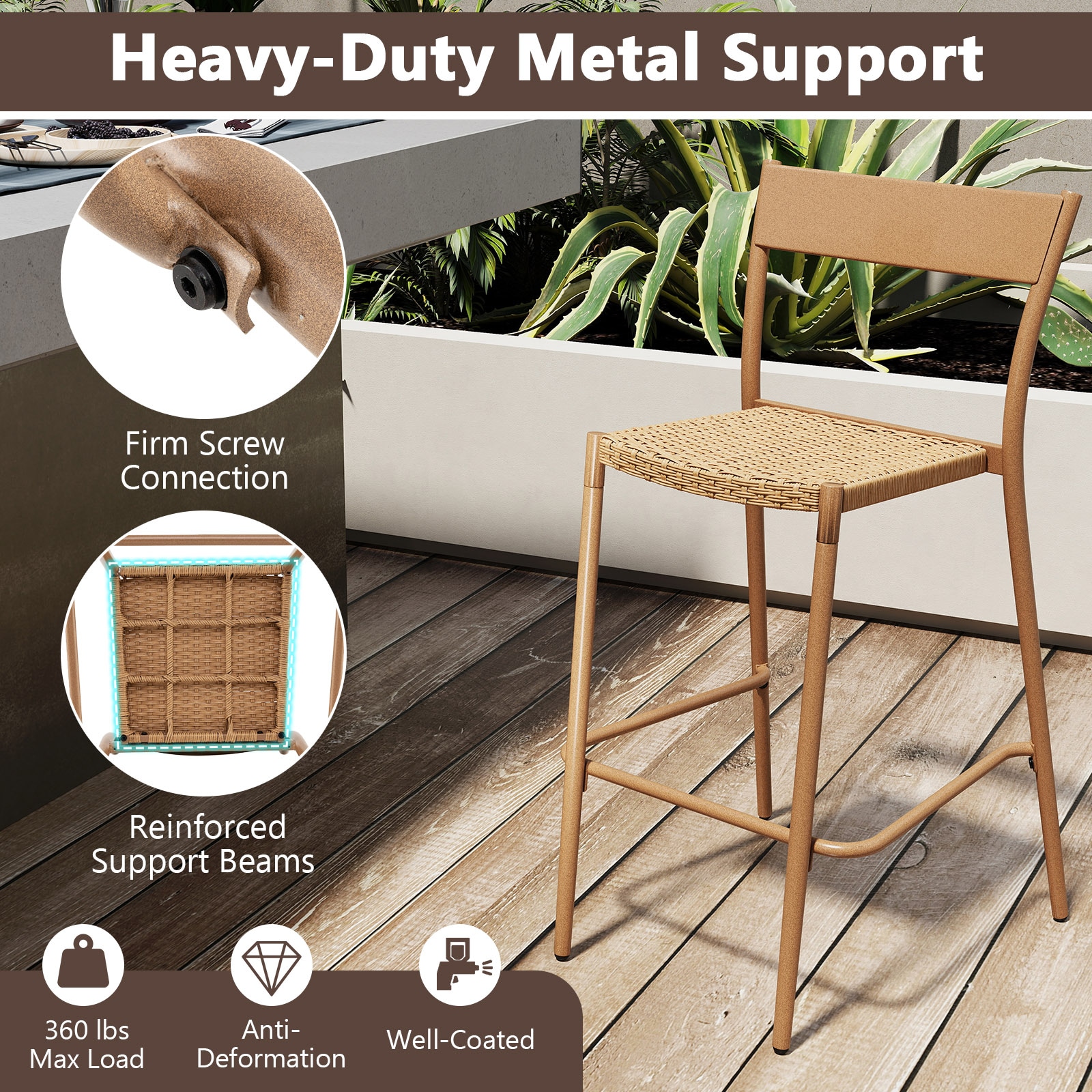 Slickblue D-CO-2-NB56911PN stools - View #6