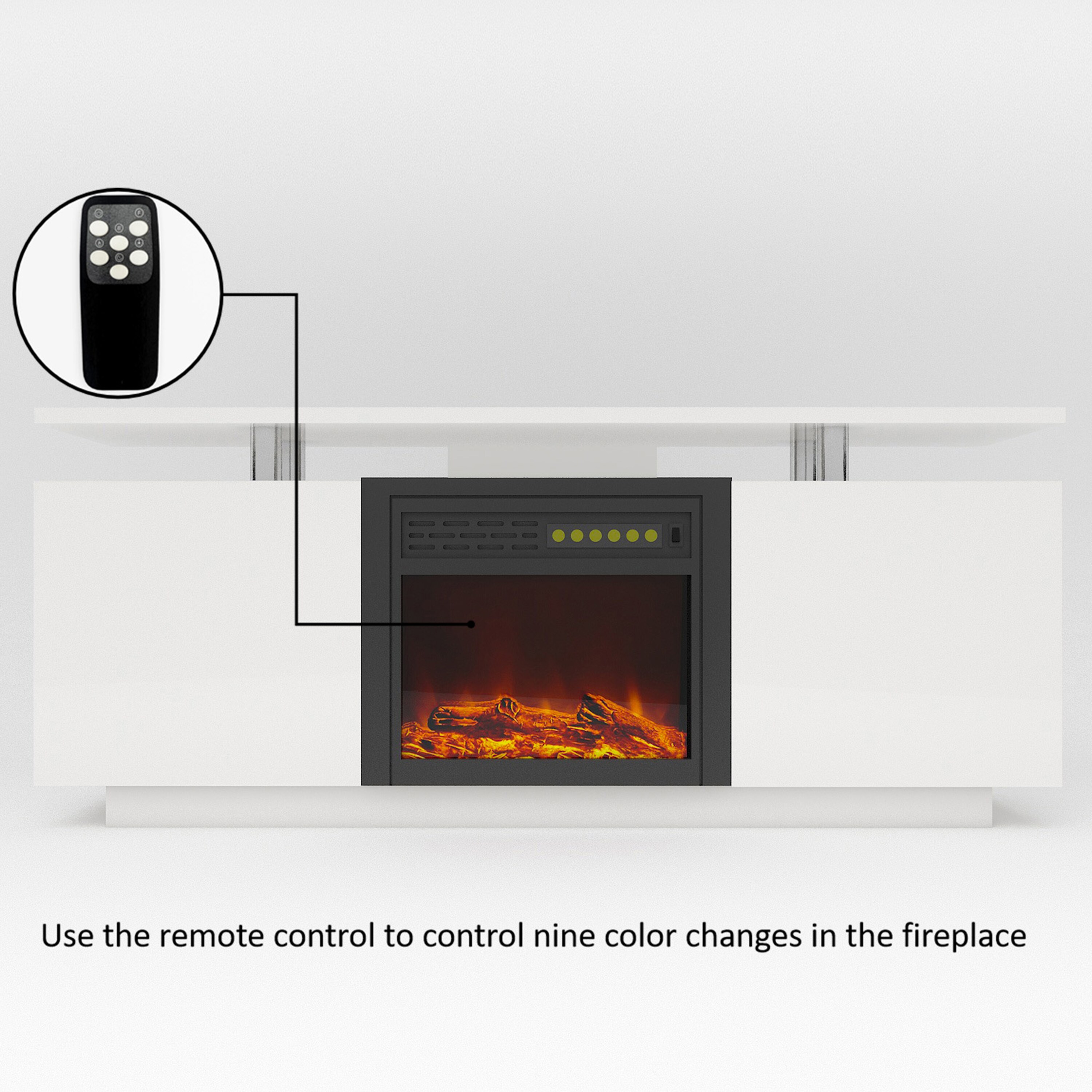 ToolCat MGG3-52-CEMFP Electric-Fireplaces - View #4