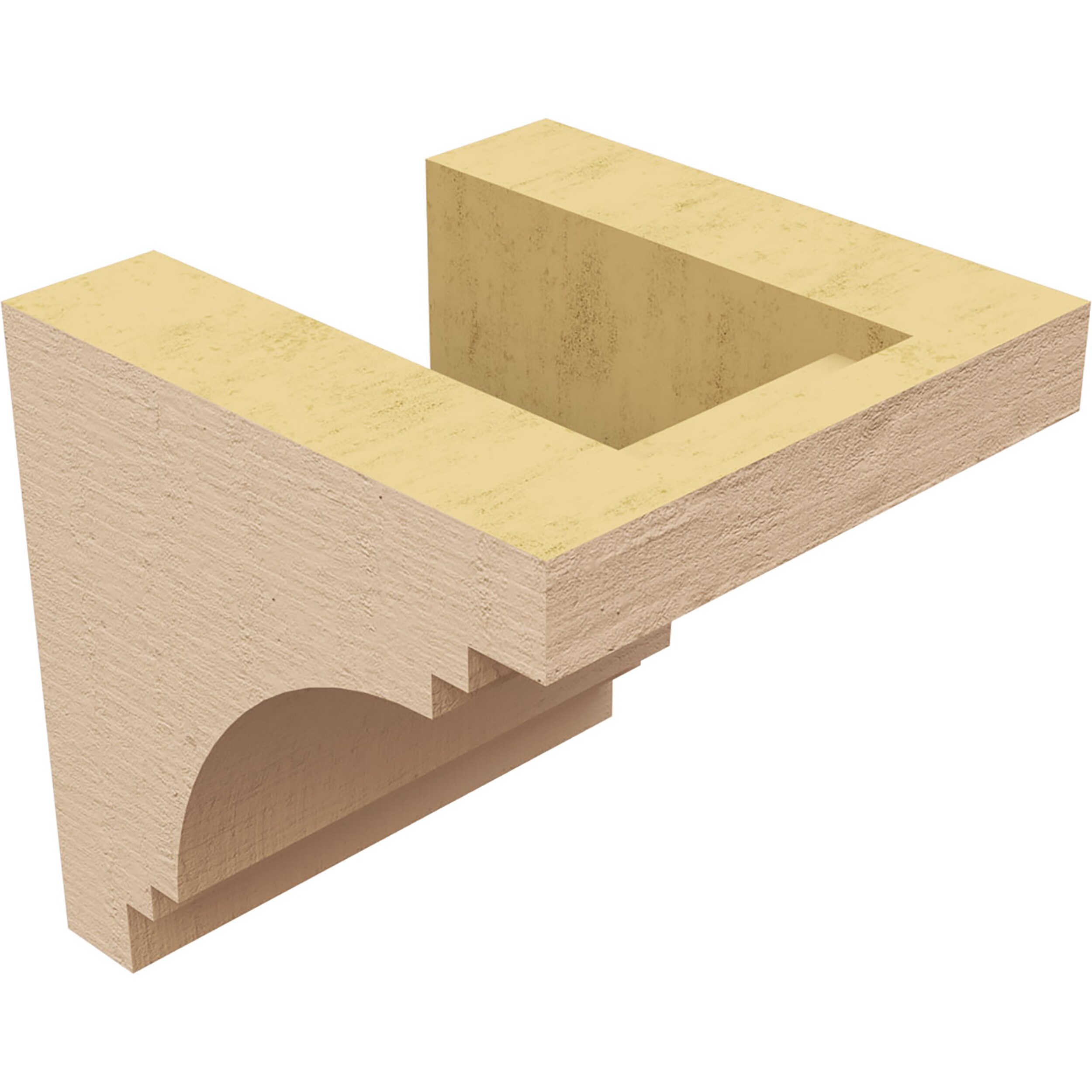 Ekena Millwork CORU04X04X04PECRCPR corbels - View #5