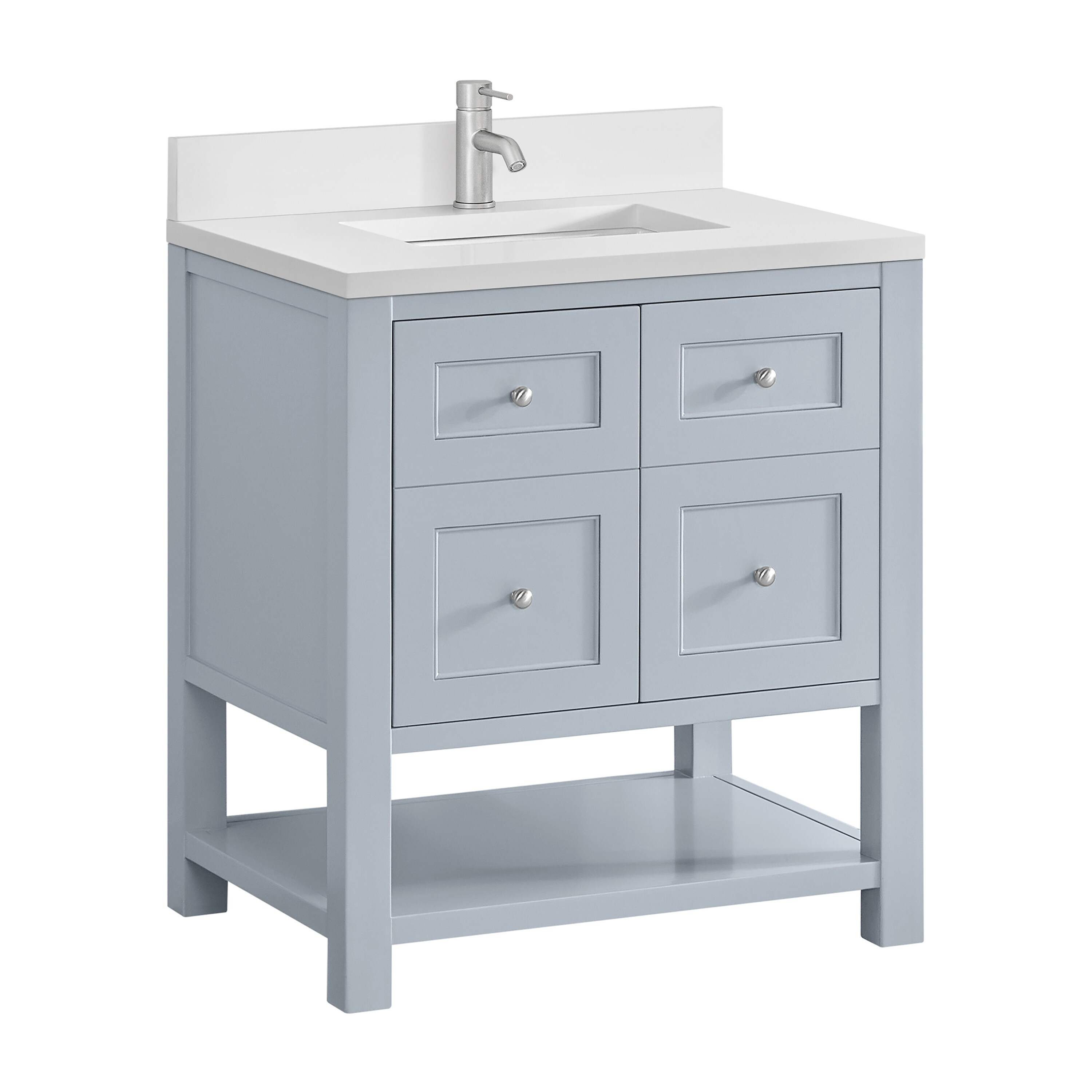 James Martin Vanities 330-V30-SRB-1WZ Bath-Vanity-Combo - View #10