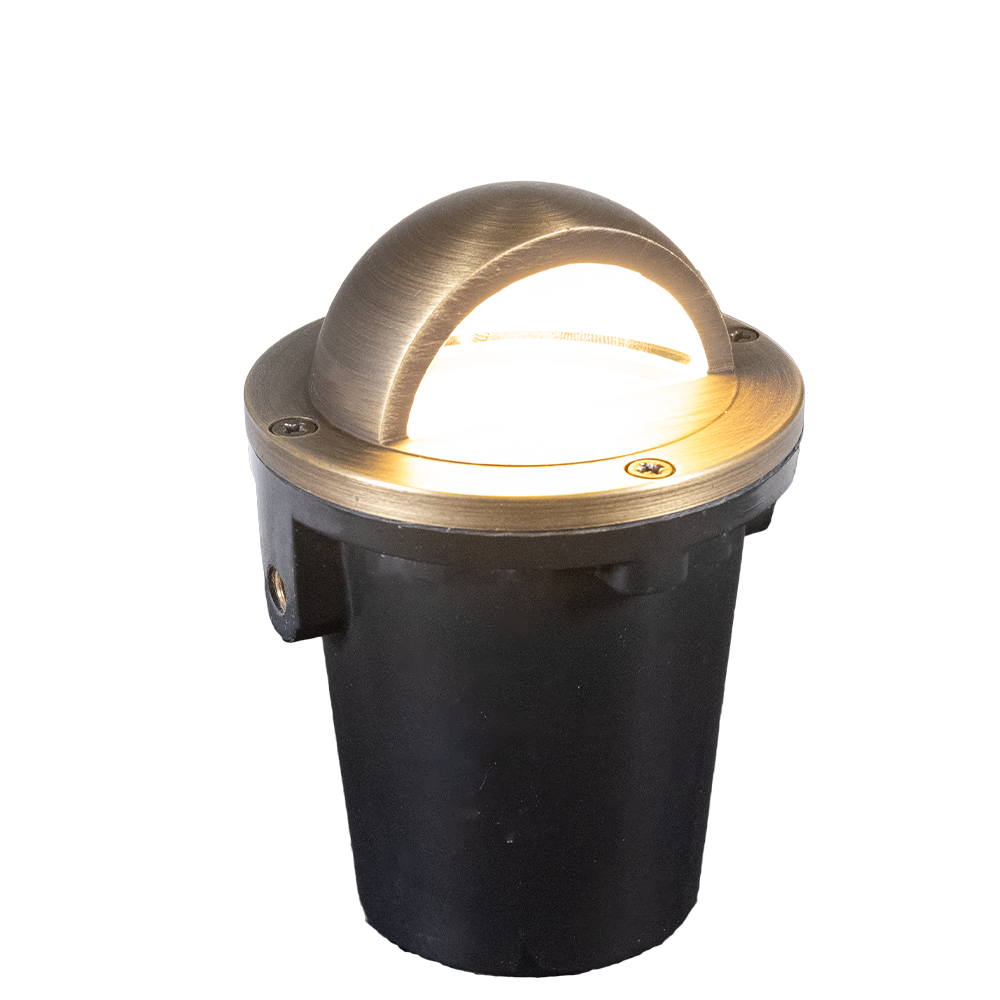 VOLT LOW-VWL-7120-B Well Lights 4 -Watt ( 30 W Equivalent ) Bronze Low voltage Hardwired LED Well Light
