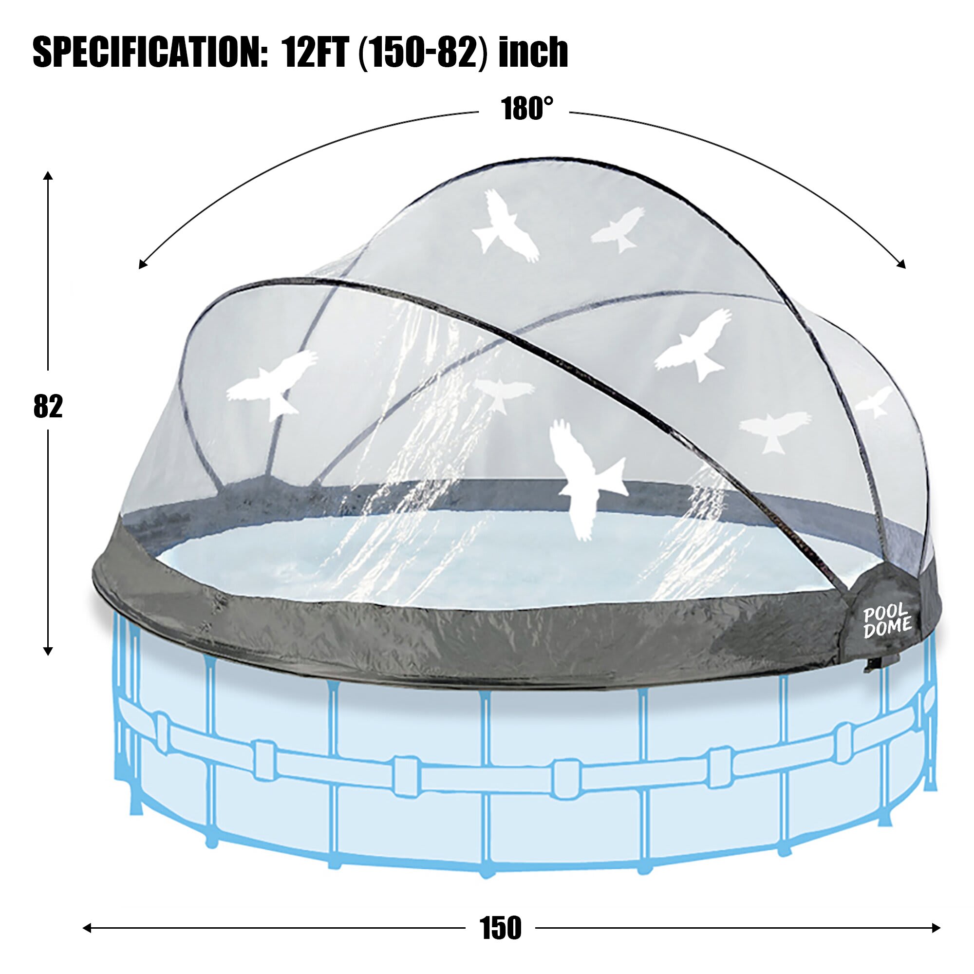 Rbied HCZJ-A811W Pool-Covers - View #2