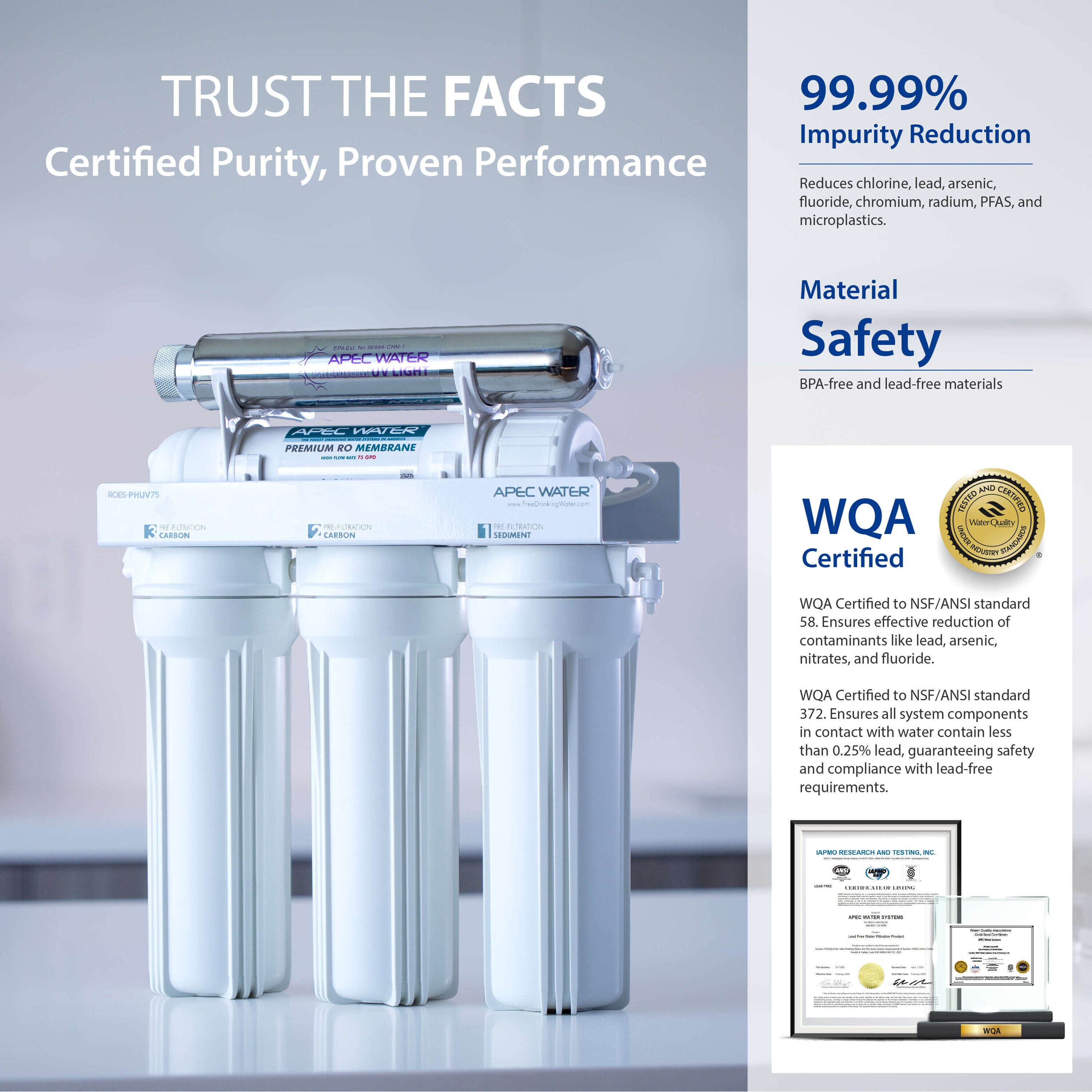 APEC Water ROES-UV75-SS Under-Sink-Filtration-Systems - View #7