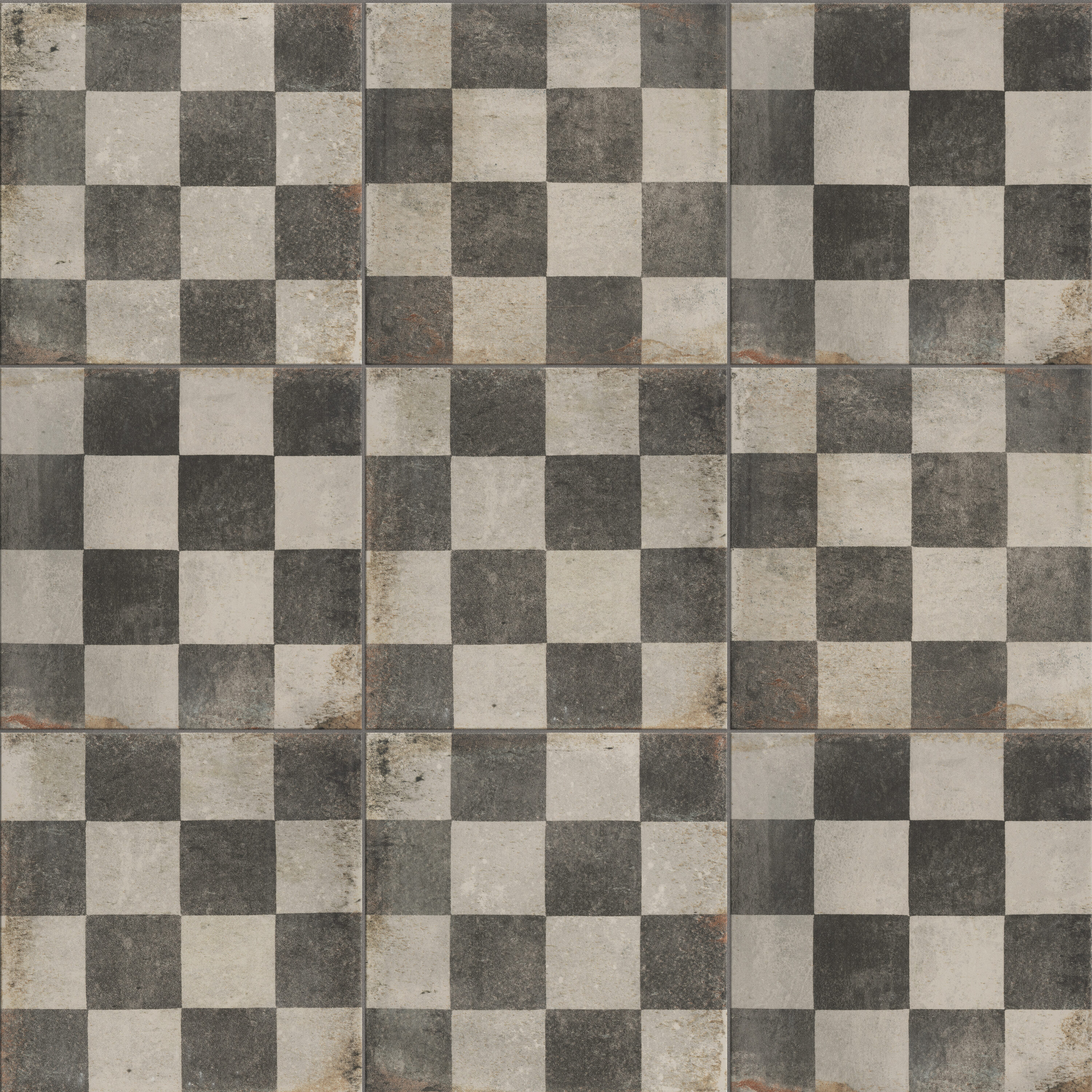 Affinity Tile D'Anticatto Decor Quadrati 9-in x 9-in Matte Porcelain Floor and Wall Tile ( 11.0-sq ft / Carton )