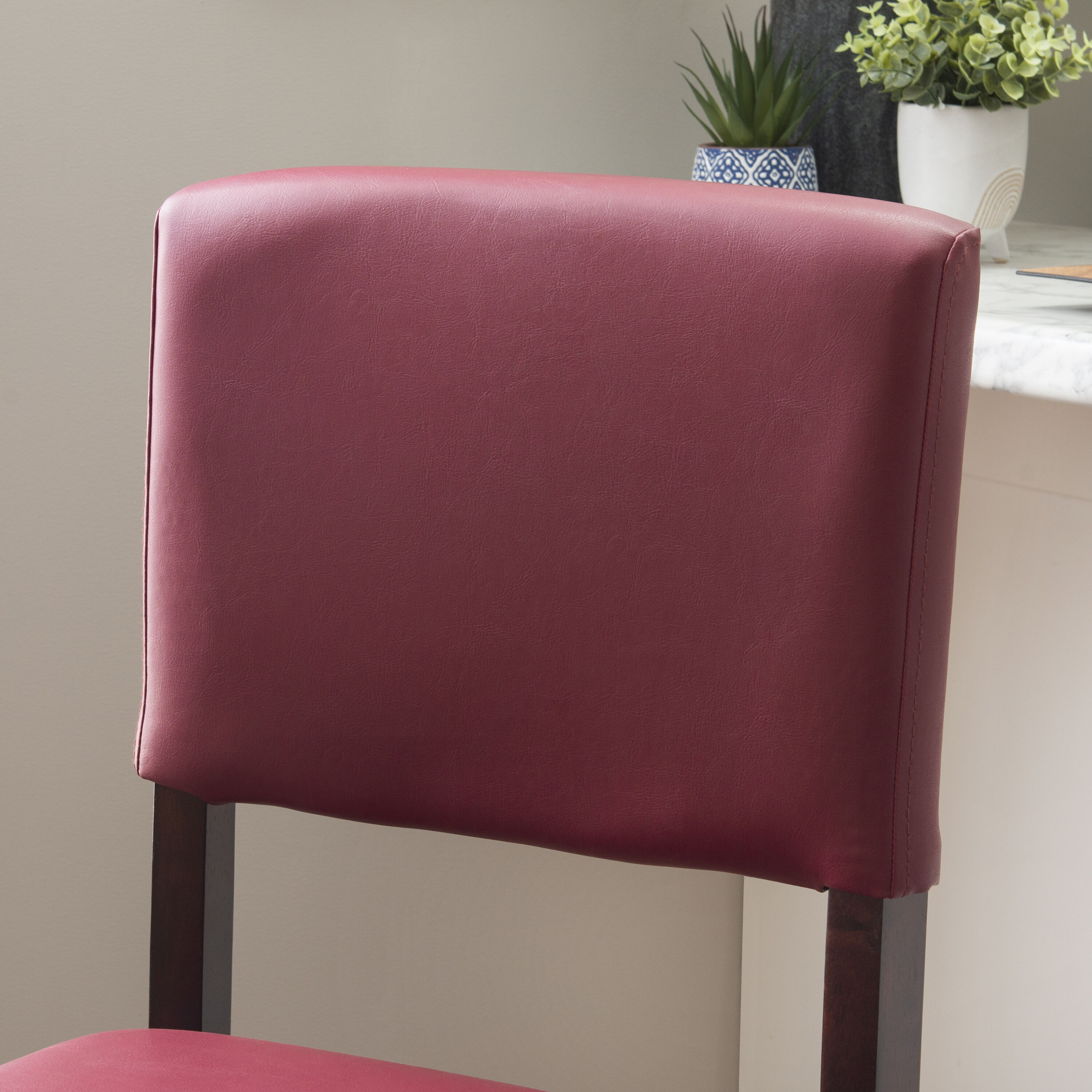 Linon 0218RED-01-KD-U stools - View #3