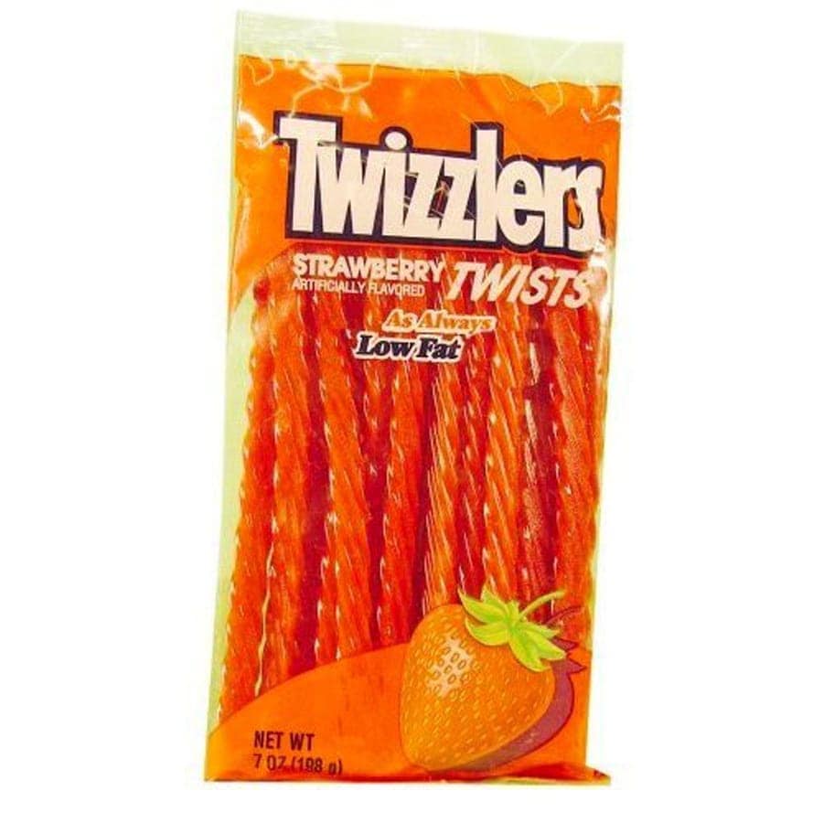 Twizzlers Strawberry Burst Gummi Snacks, 7 oz, Sugar Free, 20